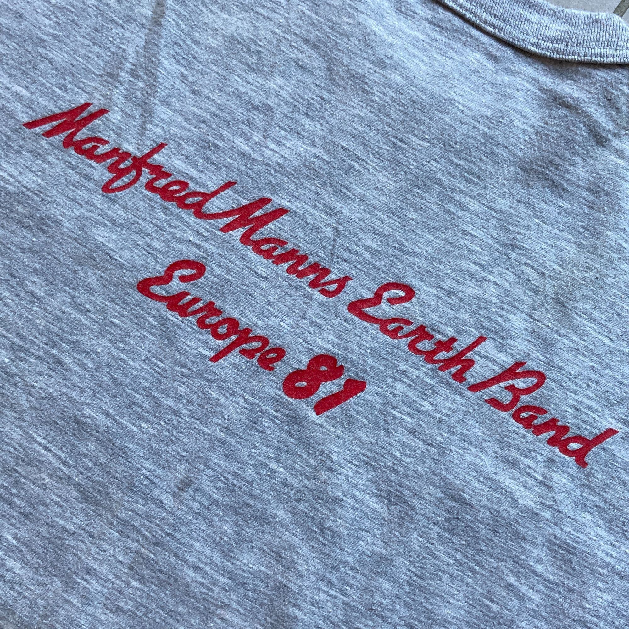 Other Manfred Manns Earth Band Europe 81 Tour Gray Single Stitch V Size US S / EU 44-46 / 1 - 3 Thumbnail