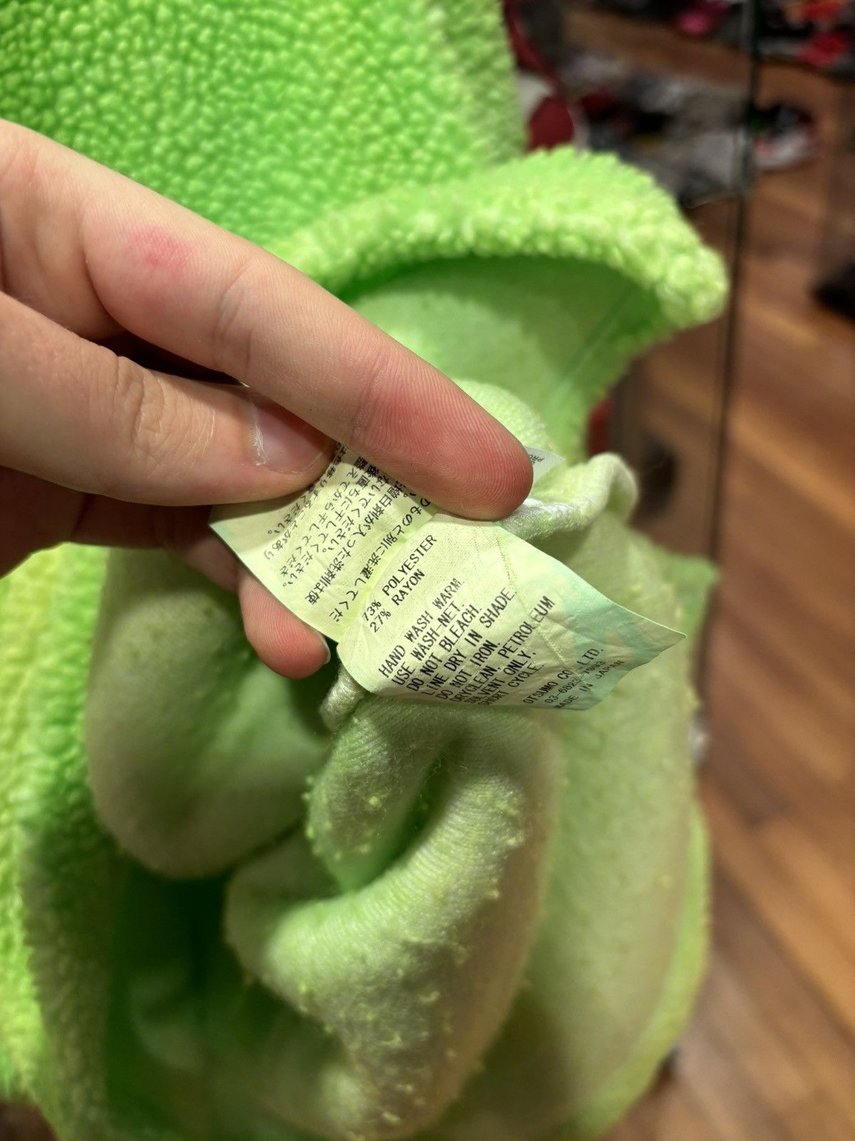 Cactus Plant Flea Market Cactus Plant Flea Market Cowboy Fleece Slime Green Size US M / EU 48-50 / 2 - 4 Thumbnail