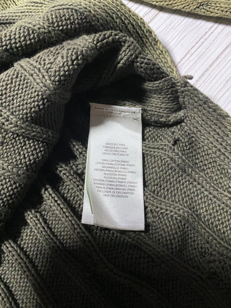 Polo Ralph Lauren Vintage Polo Ralph Lauren cable knit oversize V-neck sweater Size XS / US 0-2 / IT 36-38 - 5 Thumbnail