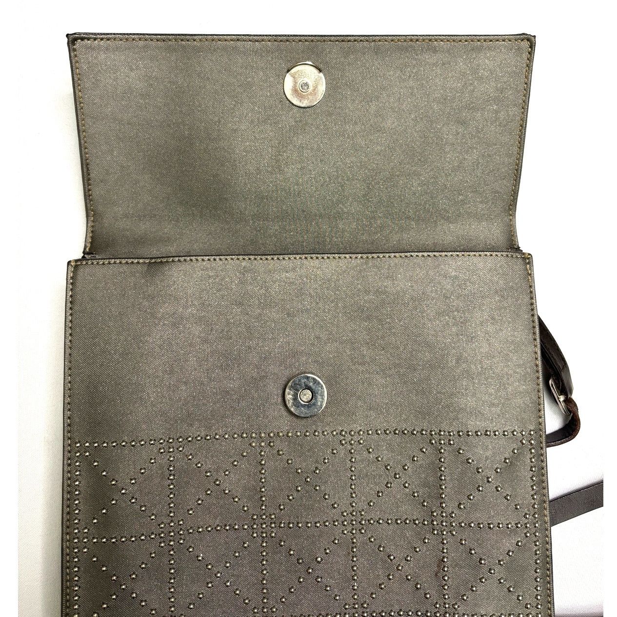 Paloma Picasso Rare | Vintage PALOMA PICASSO Metallic Fabric Crossbody Bag Size ONE SIZE - 5 Thumbnail