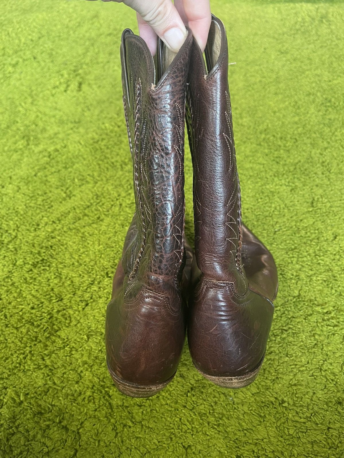 Sancho Boots Sancho western cowboy style real leather embroidered boots Size US 10 / EU 43 - 5 Thumbnail