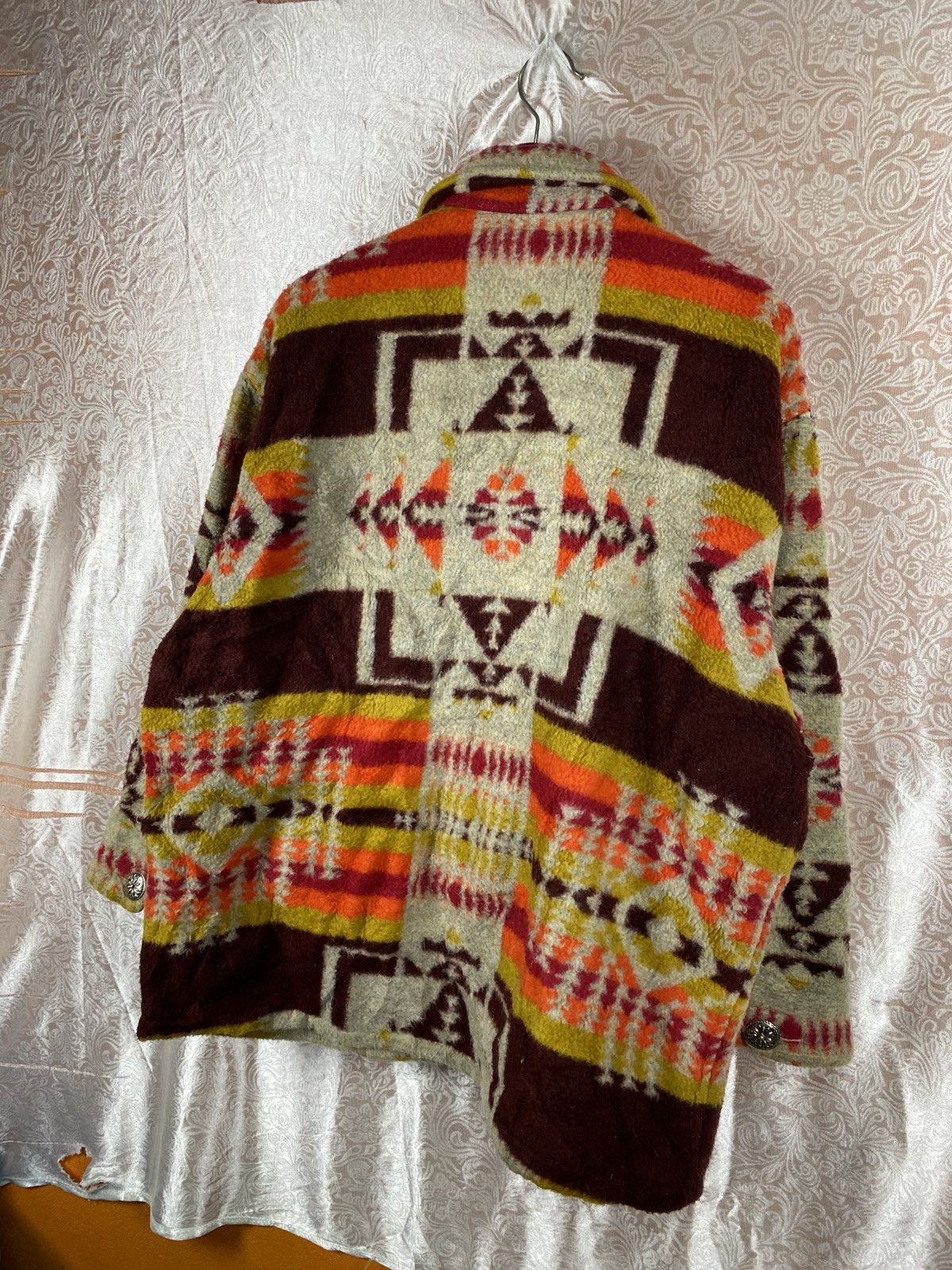Vintage Vintage Studio MAP Native Pattern Wool Jacket Southwestern Size M / US 6-8 / IT 42-44 - 11 Thumbnail