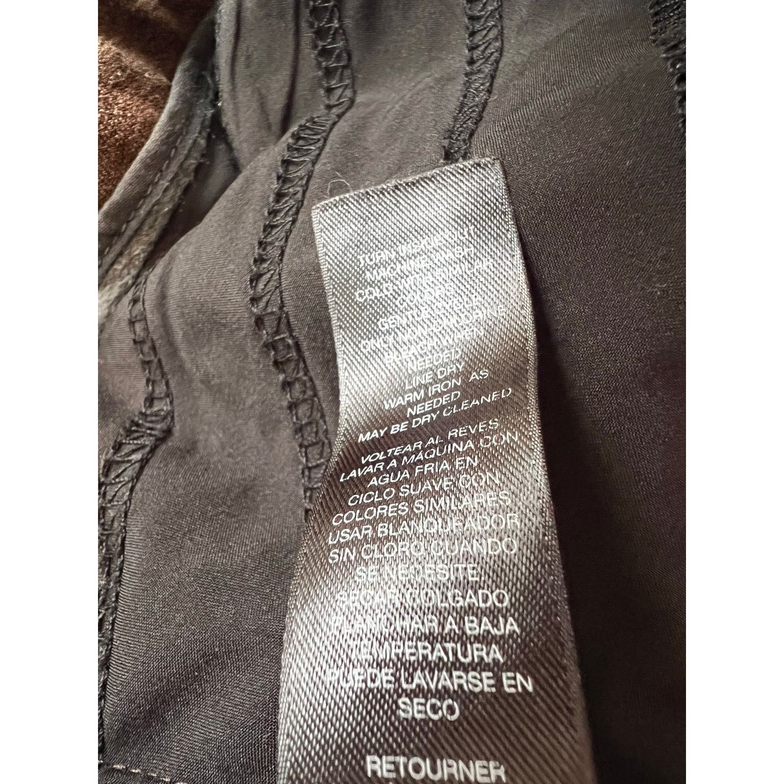 Chicos Chico’s Straight Leg High Rise Pant SZ 3 Short (US Size 16) Size 38" / US 16 / IT 52 - 8 Thumbnail