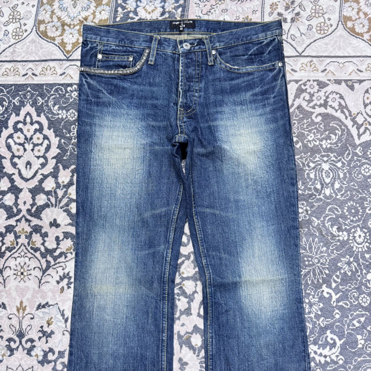 Japanese Brand Sergeant Salute + LZG Denim Flare Jeans Studded Hysteric Size US 33 - 4 Thumbnail