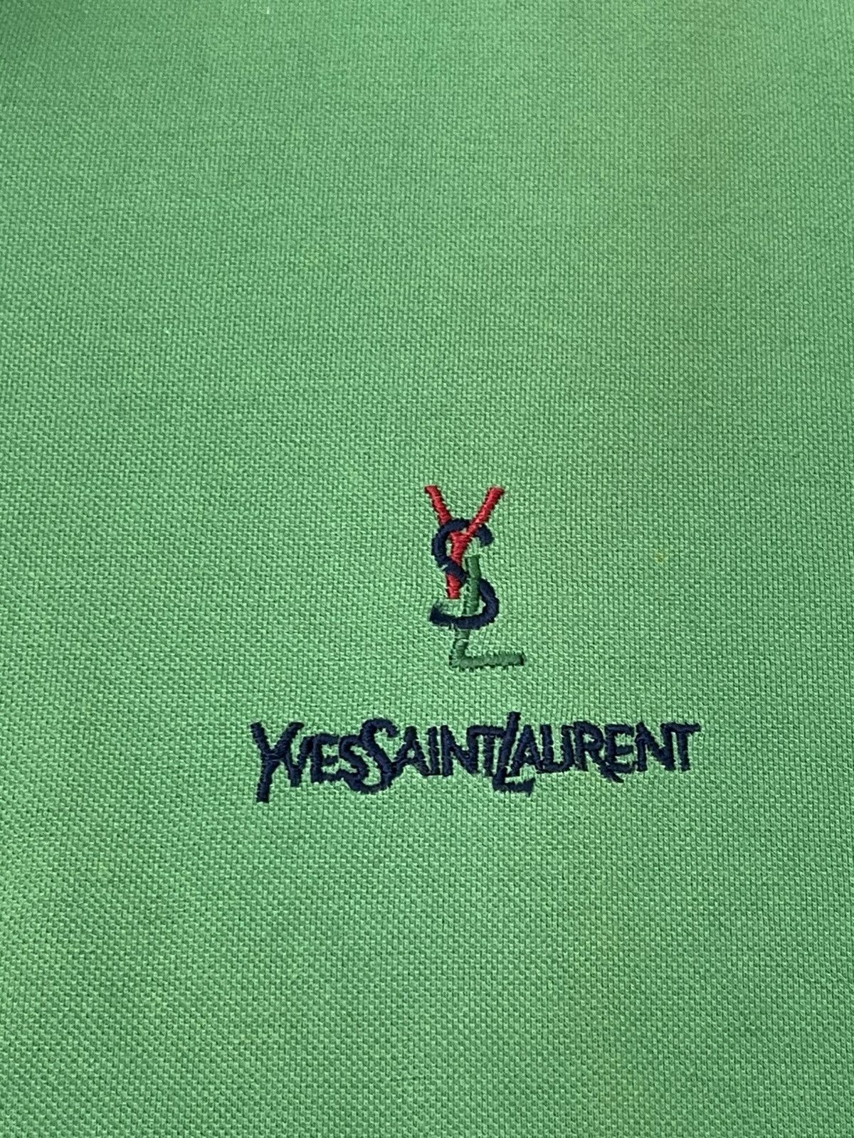 Yves Saint Laurent Vtg Yves Saint Laurent Polo Shirt 6🟩0 Size US L / EU 52-54 / 3 - 15 Thumbnail