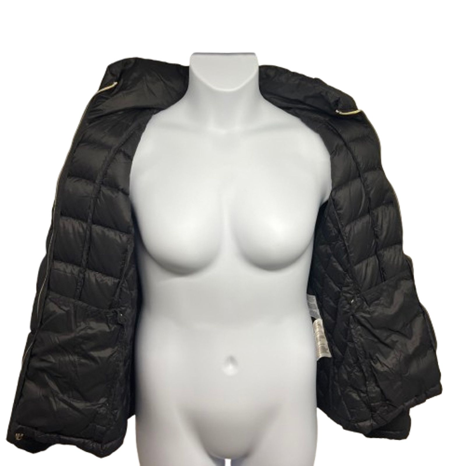 Michael Kors Michael Kors Black Down Zip Up Puffer Hooded Jacket Medium Size M / US 6-8 / IT 42-44 - 4 Thumbnail