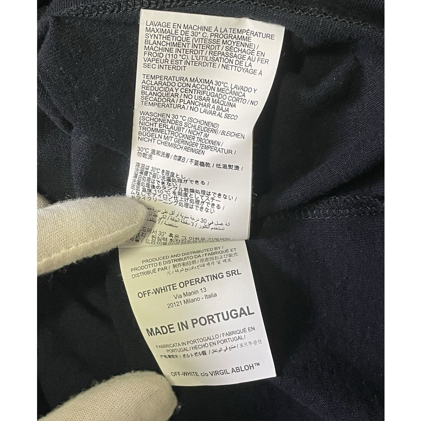 Off-White 2013 Off-White Main Label Floating Skulls Oversize T-Shirt Size US M / EU 48-50 / 2 - 9 Thumbnail