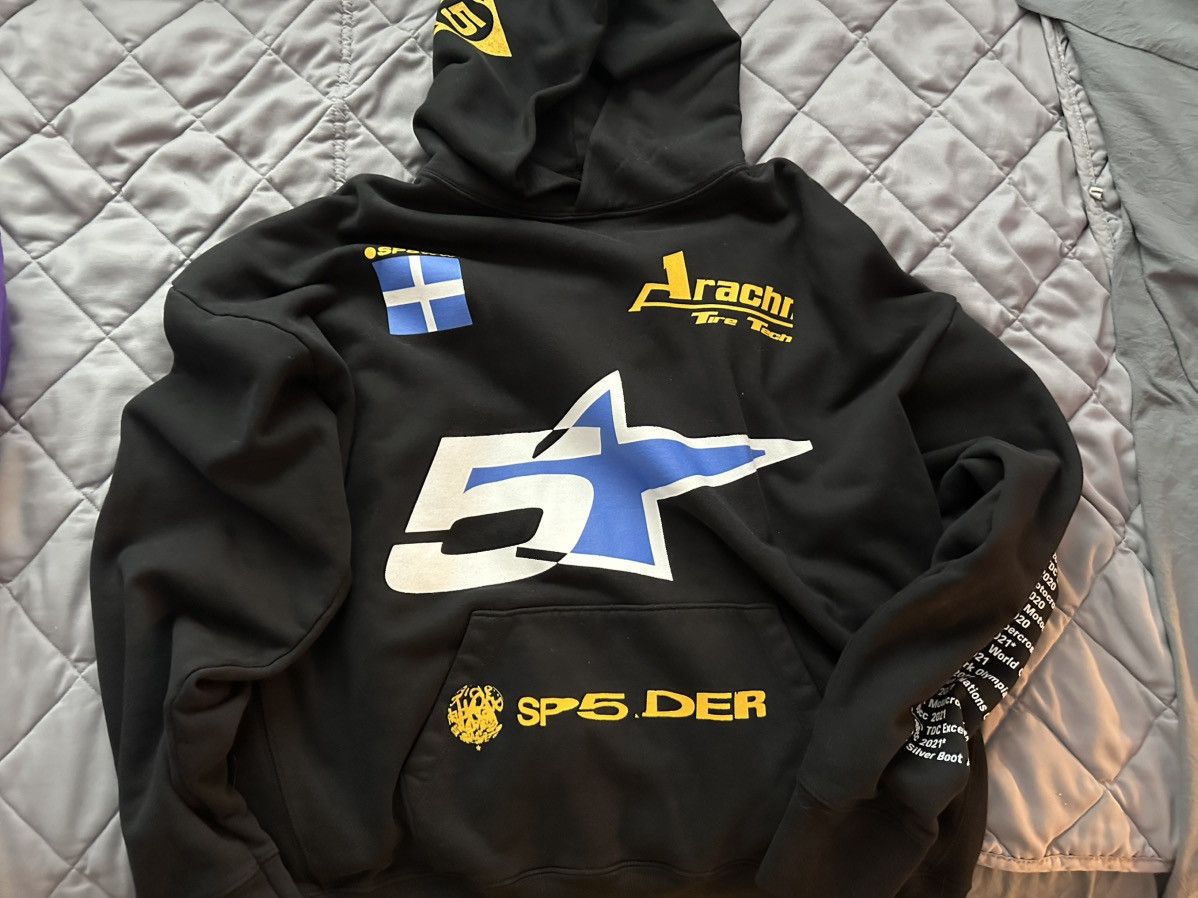 Sp5der Sp5der Worldwide Pit Crew Hoodie Size US L / EU 52-54 / 3 - 1 Thumbnail