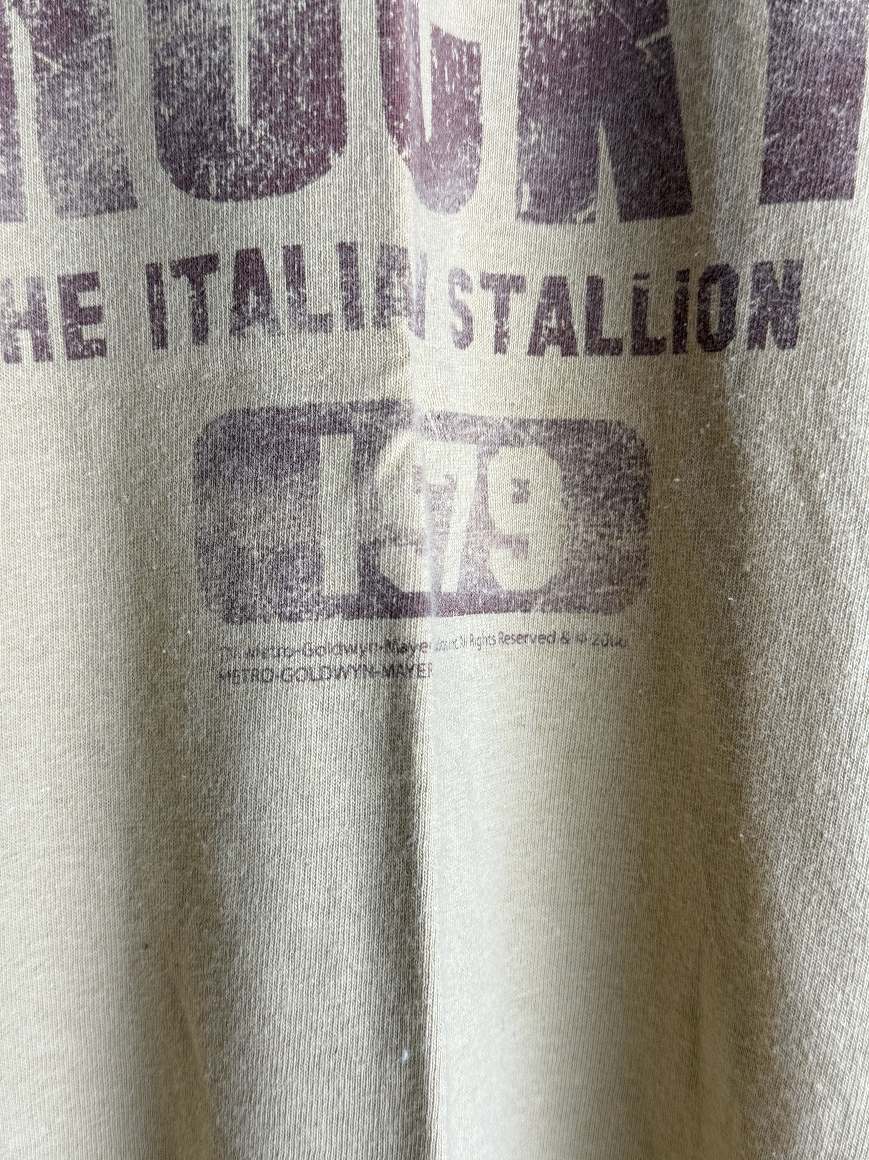 Vintage Vintage 2006 Rocky The Italian Stallion Big Logo Tee Size US L / EU 52-54 / 3 - 5 Thumbnail