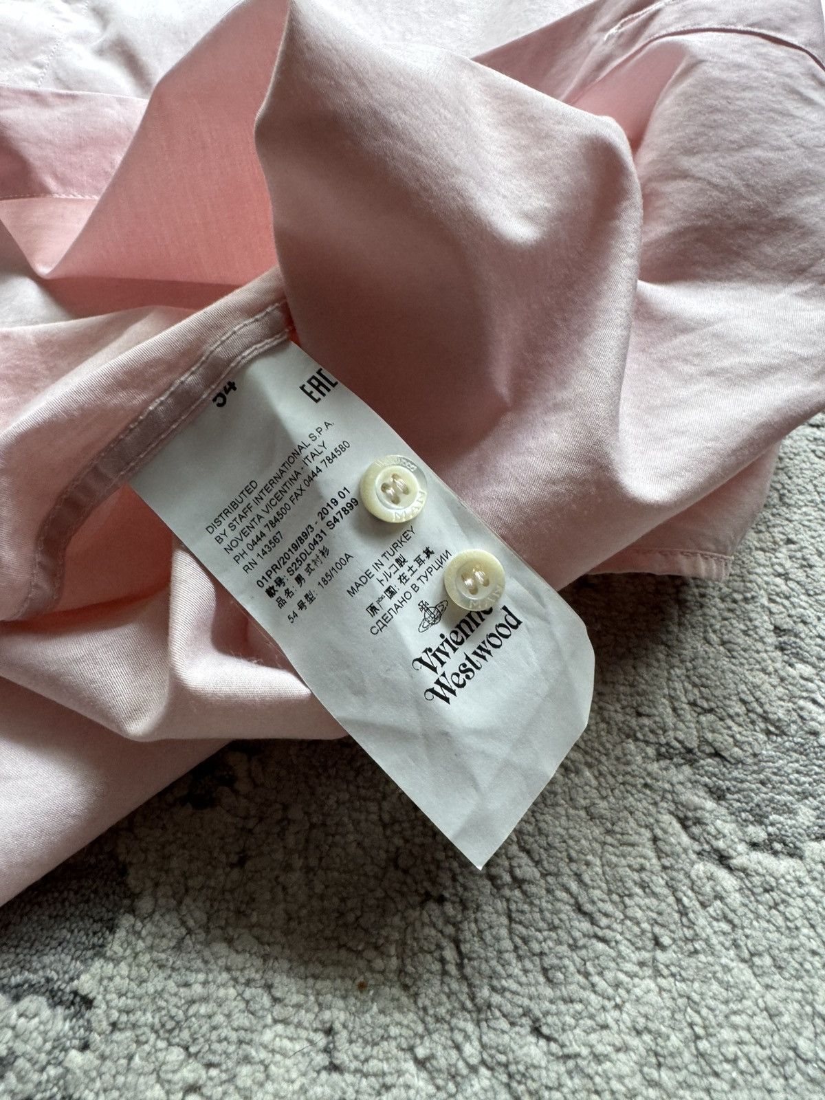 Vivienne Westwood Vivienne Westwood Rose men’s shirt size Xl Size US XL / EU 56 / 4 - 6 Thumbnail