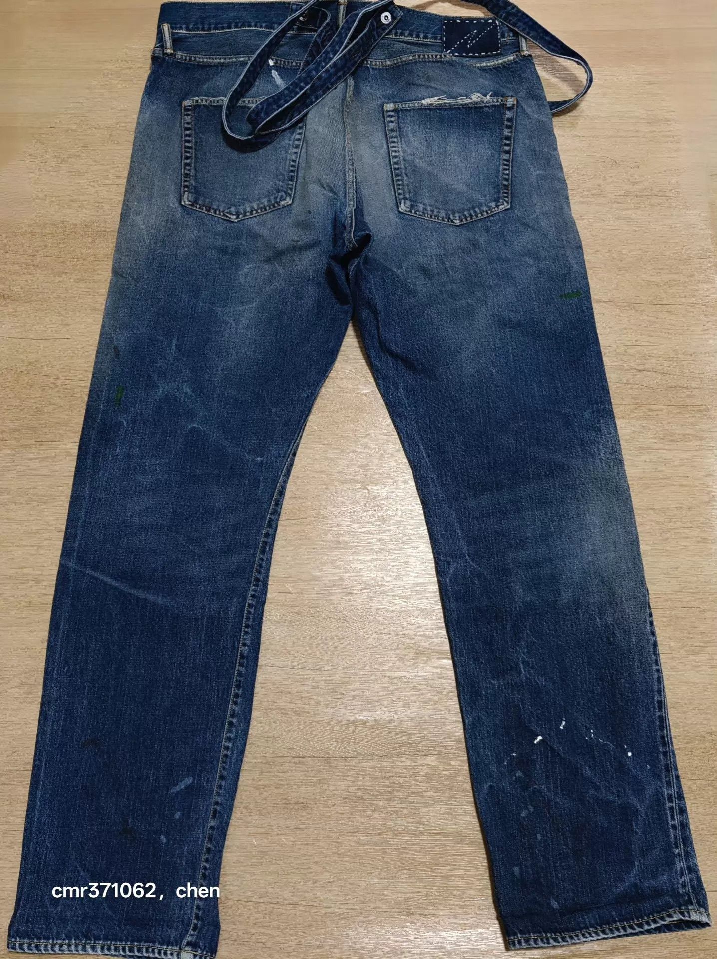 Visvim visvim 19AW TRAVAILLER BRACES DRY7 95 New Size 5 Destroyed Size US 38 / EU 54 - 6 Thumbnail
