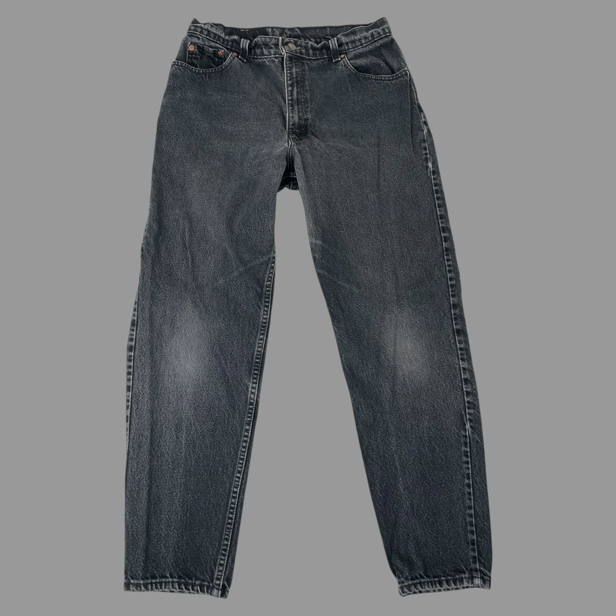 Levi's × Vintage Vintage 90s Levi’s 551 tapered leg black denim jeans Size 36" / US 14 / IT 50 - 1 Thumbnail