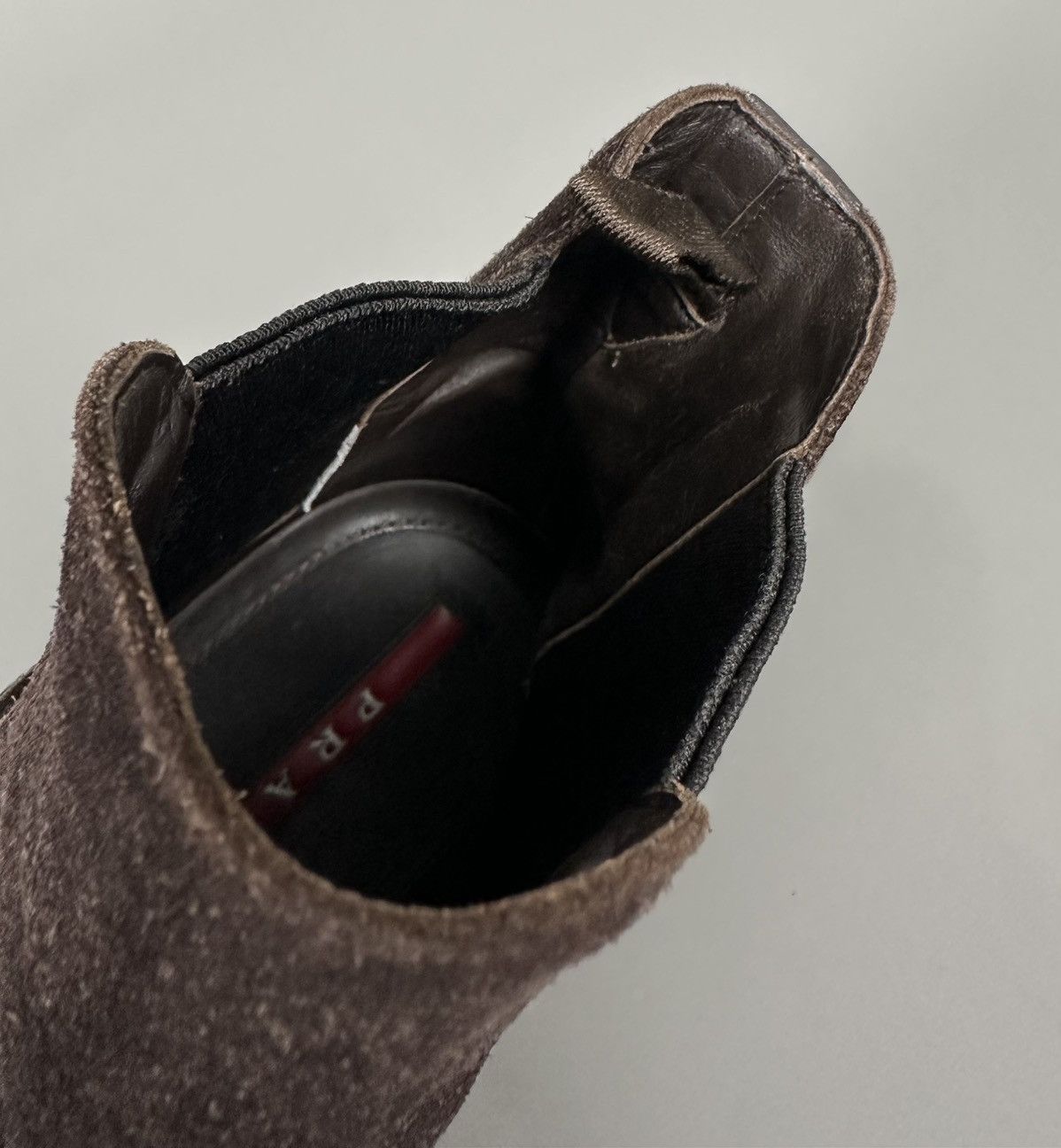 Prada Prada - Prada Sport - Suede Slip On Ankle Chelsea Boots Size US 10 / EU 43 - 8 Thumbnail