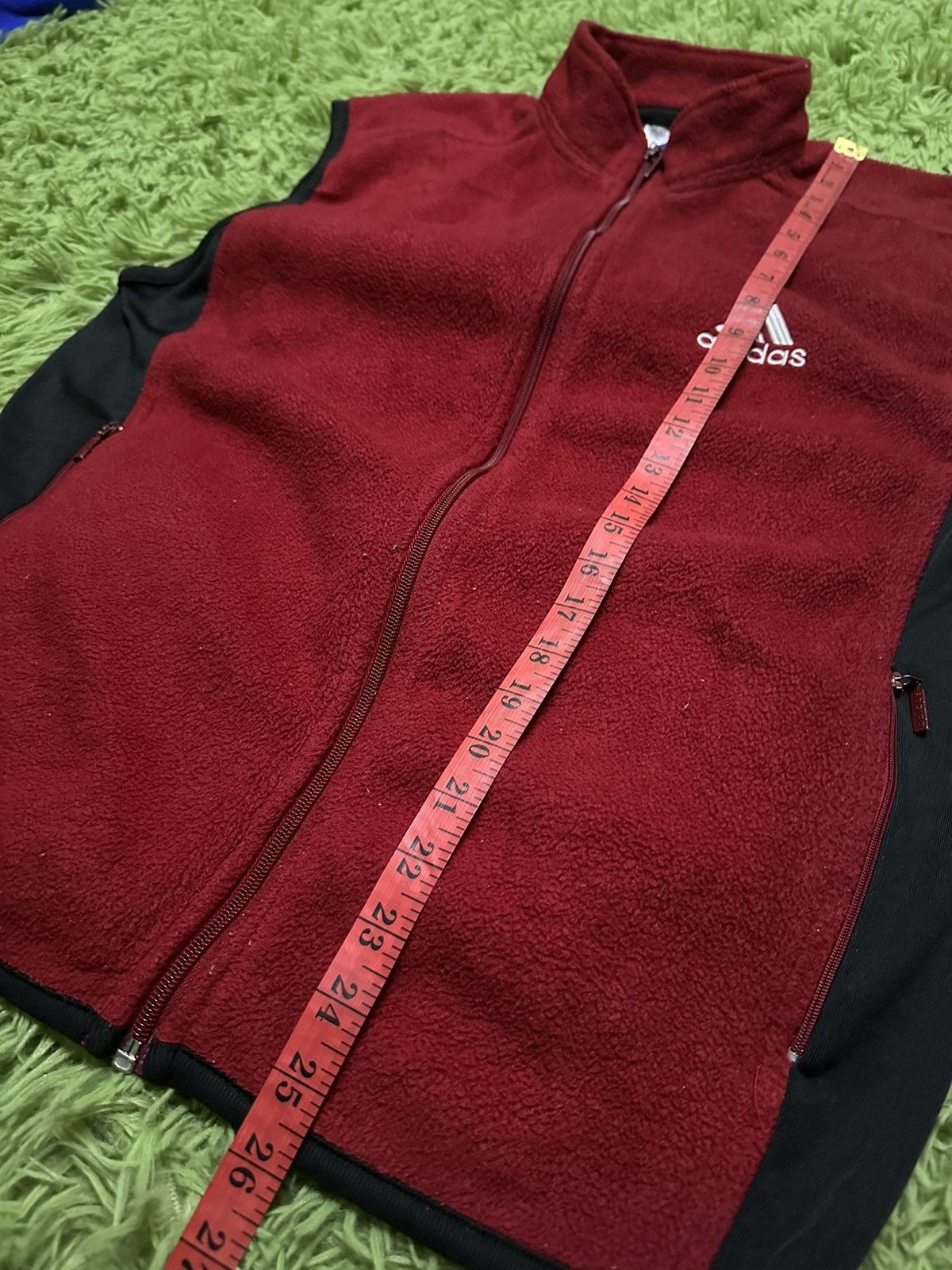 Adidas Adidas fleece vest streetwear Size US L / EU 52-54 / 3 - 8 Thumbnail