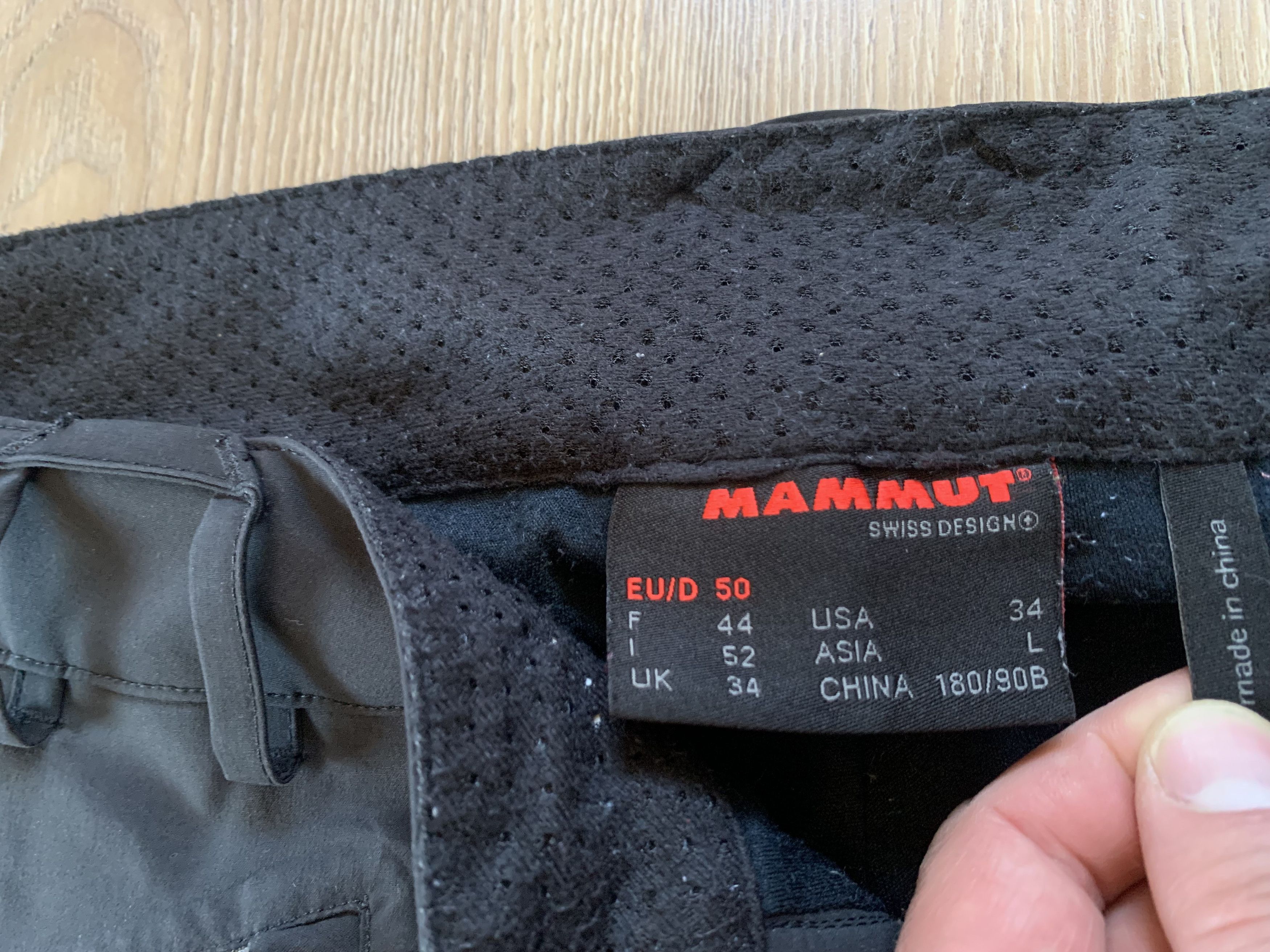 Mammut Mammut Mens Trekking Hiking Softshell Waterproof Pants Size US 34 / EU 50 - 11 Thumbnail