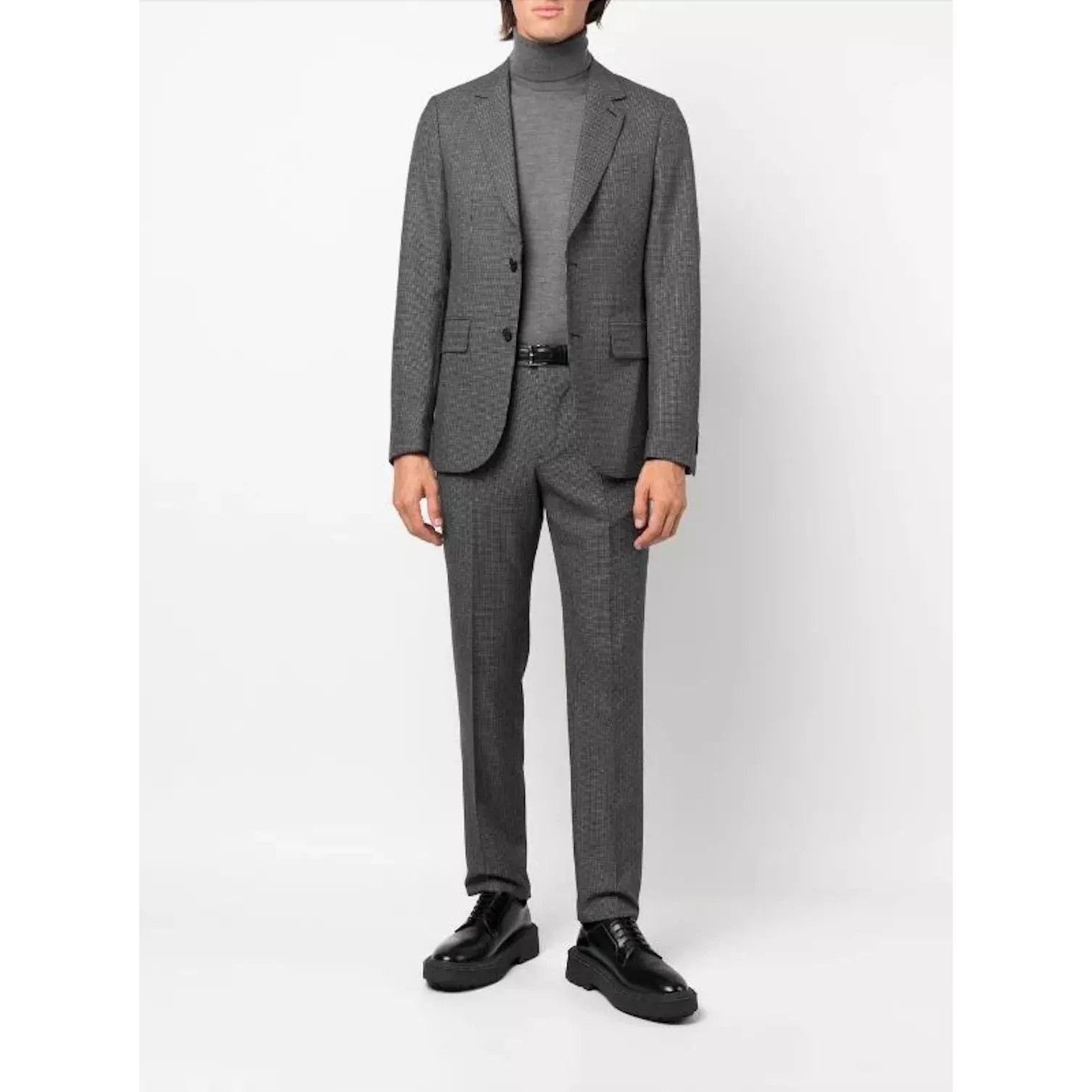 Sandro Grey Wool Suit Size 42R - 1 Thumbnail