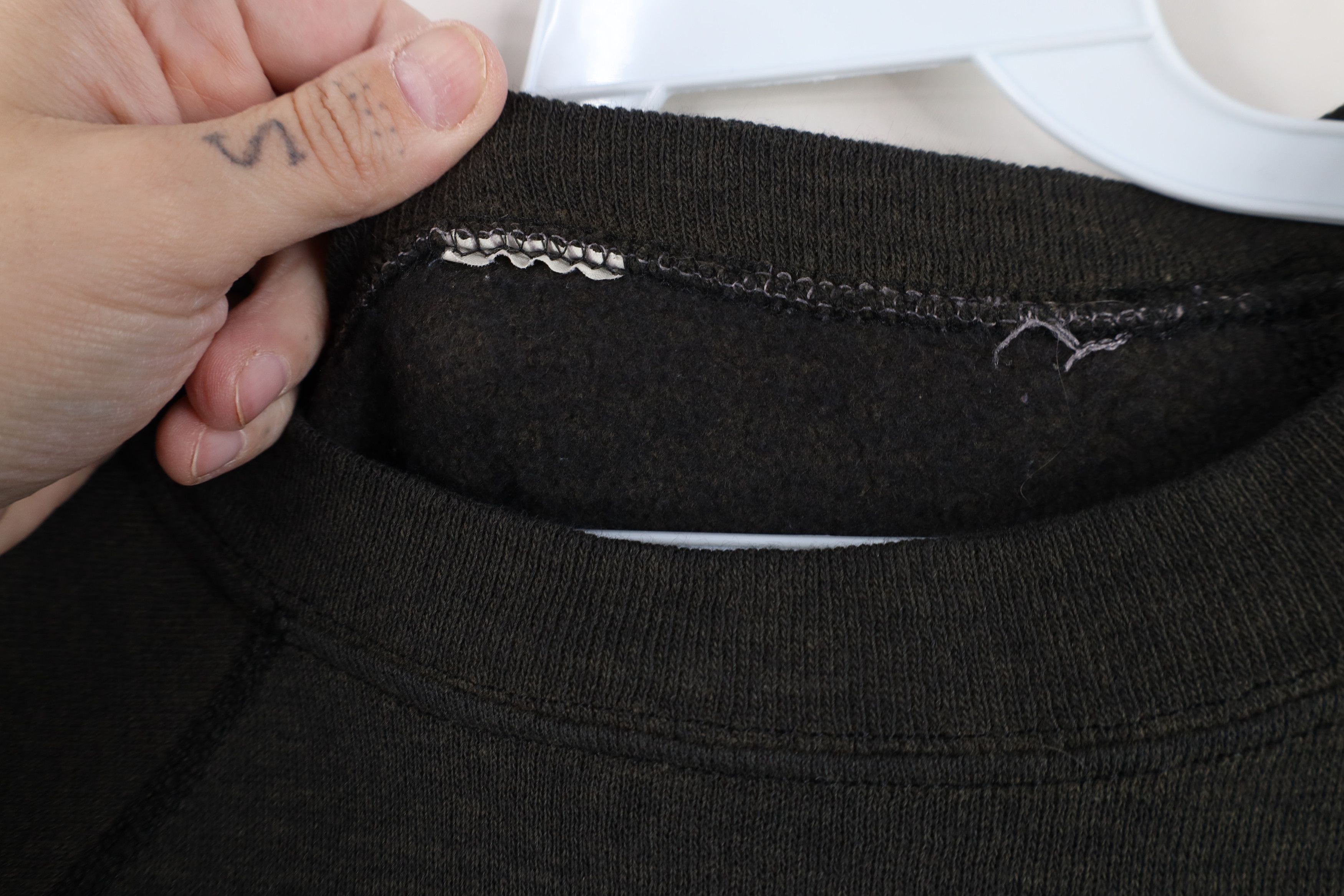 Vintage Vintage 70s 80s Streetwear Blank Raglan Crewneck Sweatshirt Size S / US 4 / IT 40 - 4 Thumbnail