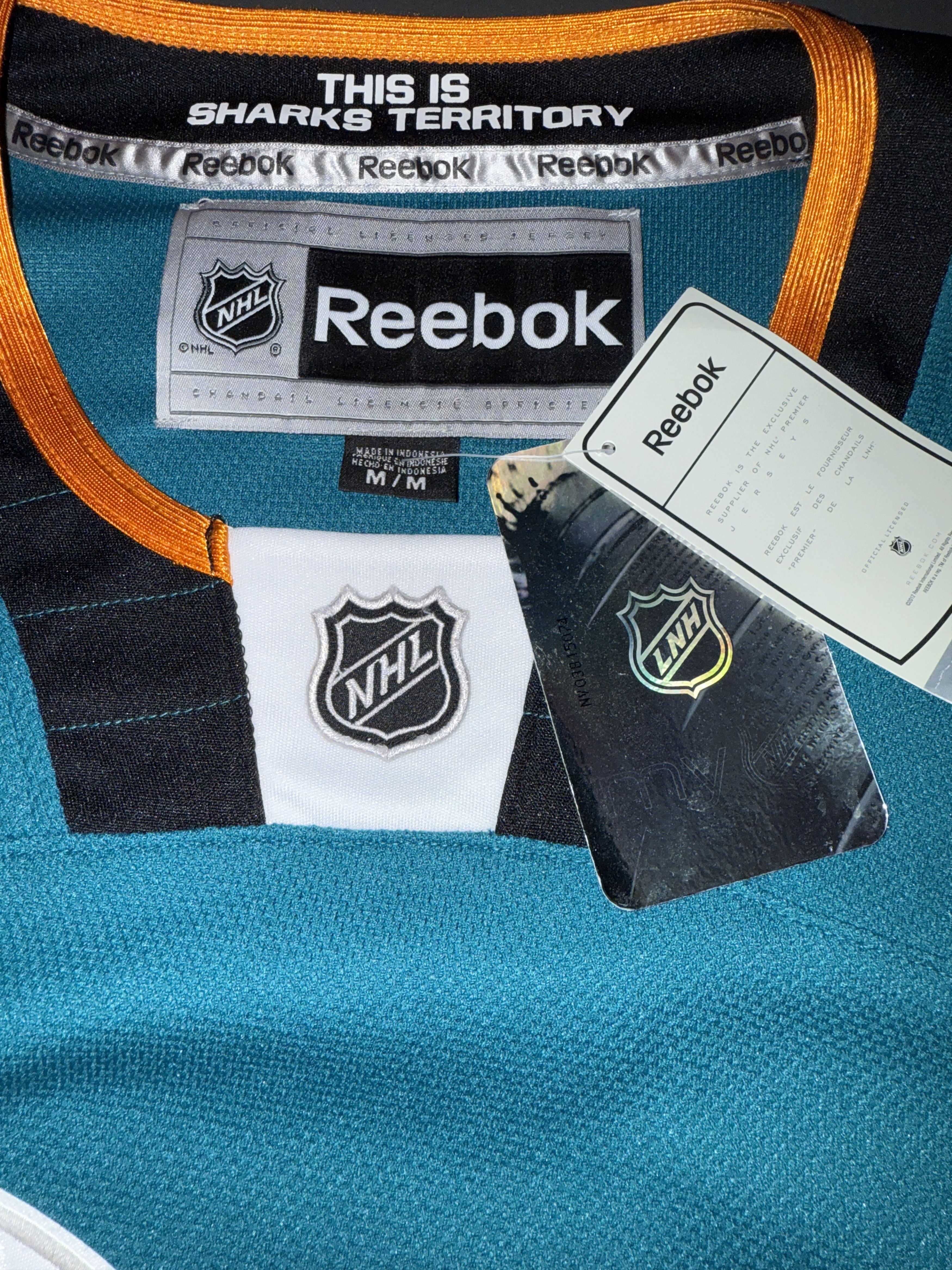 NHL × Reebok Joe Thornton 2015 Outdoor Classic Jersey Size US M / EU 48-50 / 2 - 6 Thumbnail