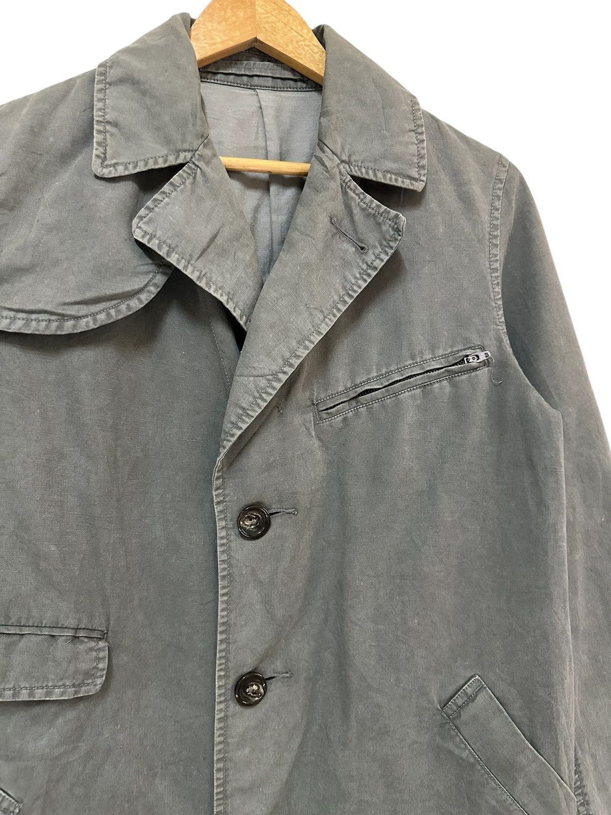 CABANE de ZUCCa Vintage Cabanne de zucca army style jacket issey miyake Size US M / EU 48-50 / 2 - 5 Thumbnail
