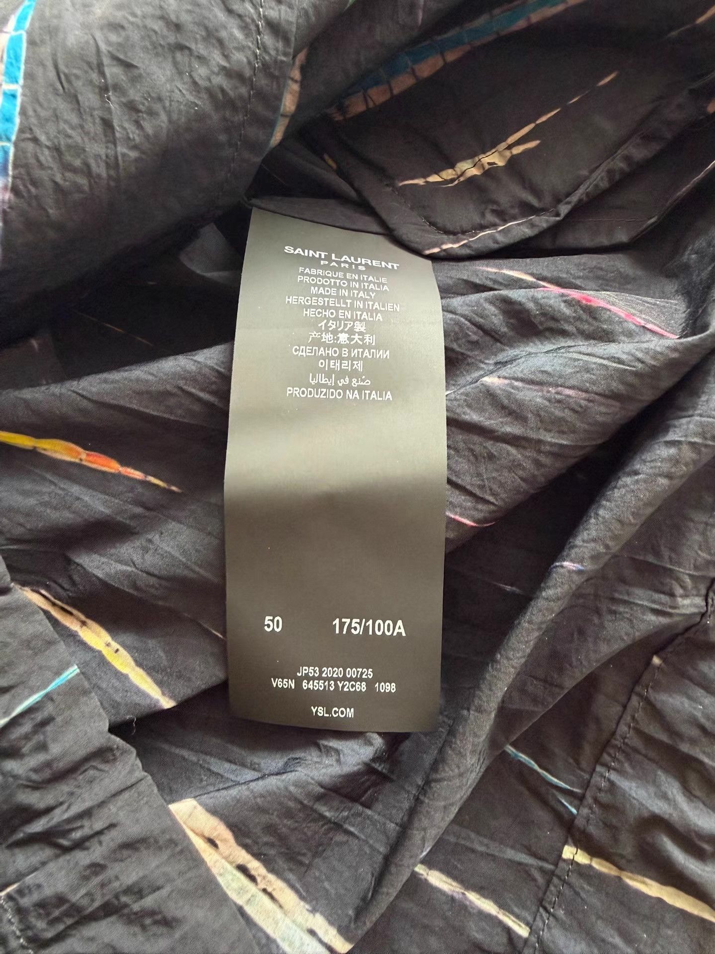 Saint Laurent Paris Saint Laurent Rainbow Lightweight Coat Trench Jacket Ｑ23 Size US L / EU 52-54 / 3 - 6 Thumbnail