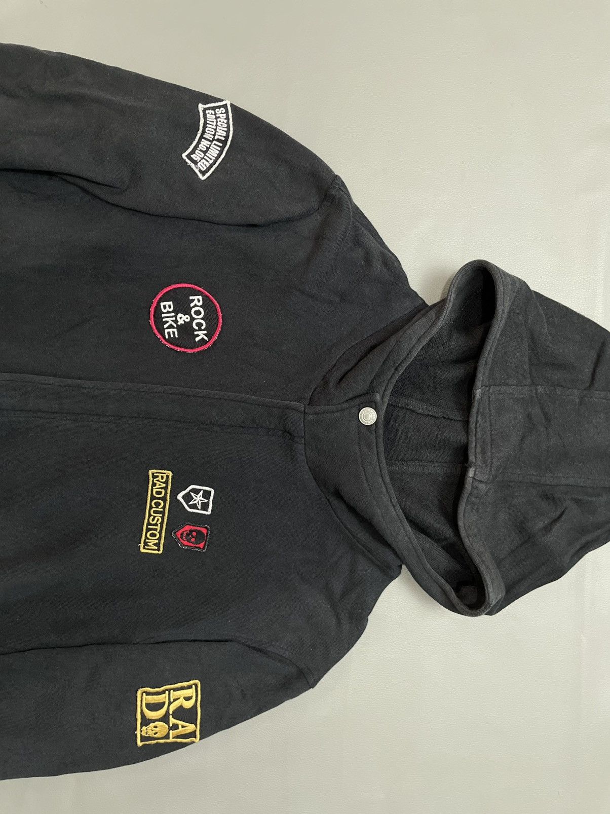 If Six Was Nine Rad custom rock biker hoodie punk style Size S / US 4 / IT 40 - 3 Thumbnail