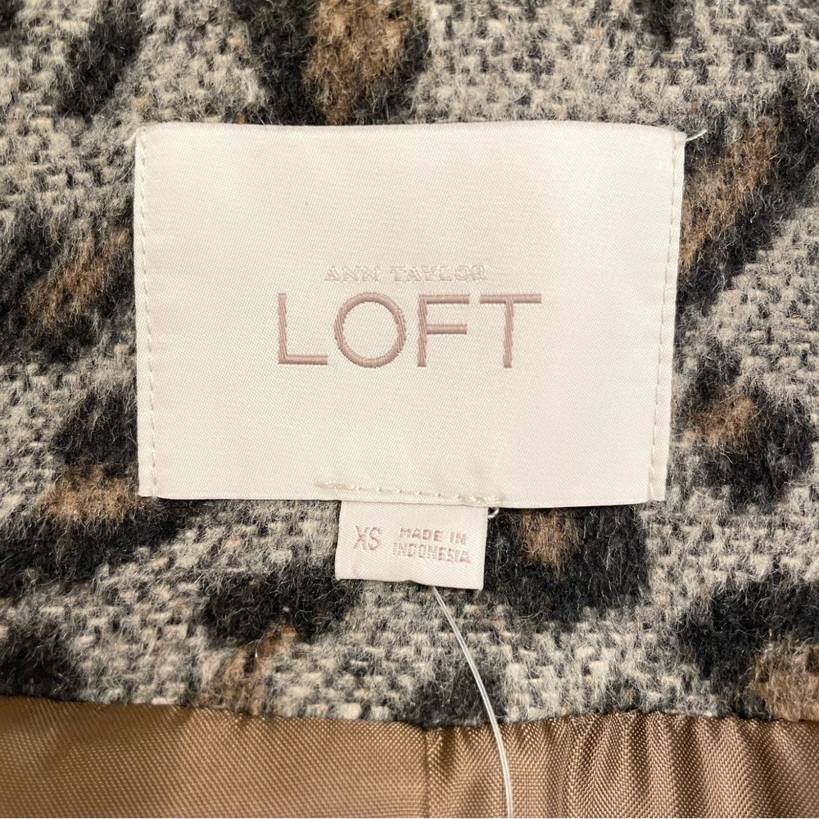 Loft Ann Taylor LOFT Leopard Print Blazer XS Size XS / US 0-2 / IT 36-38 - 11 Thumbnail