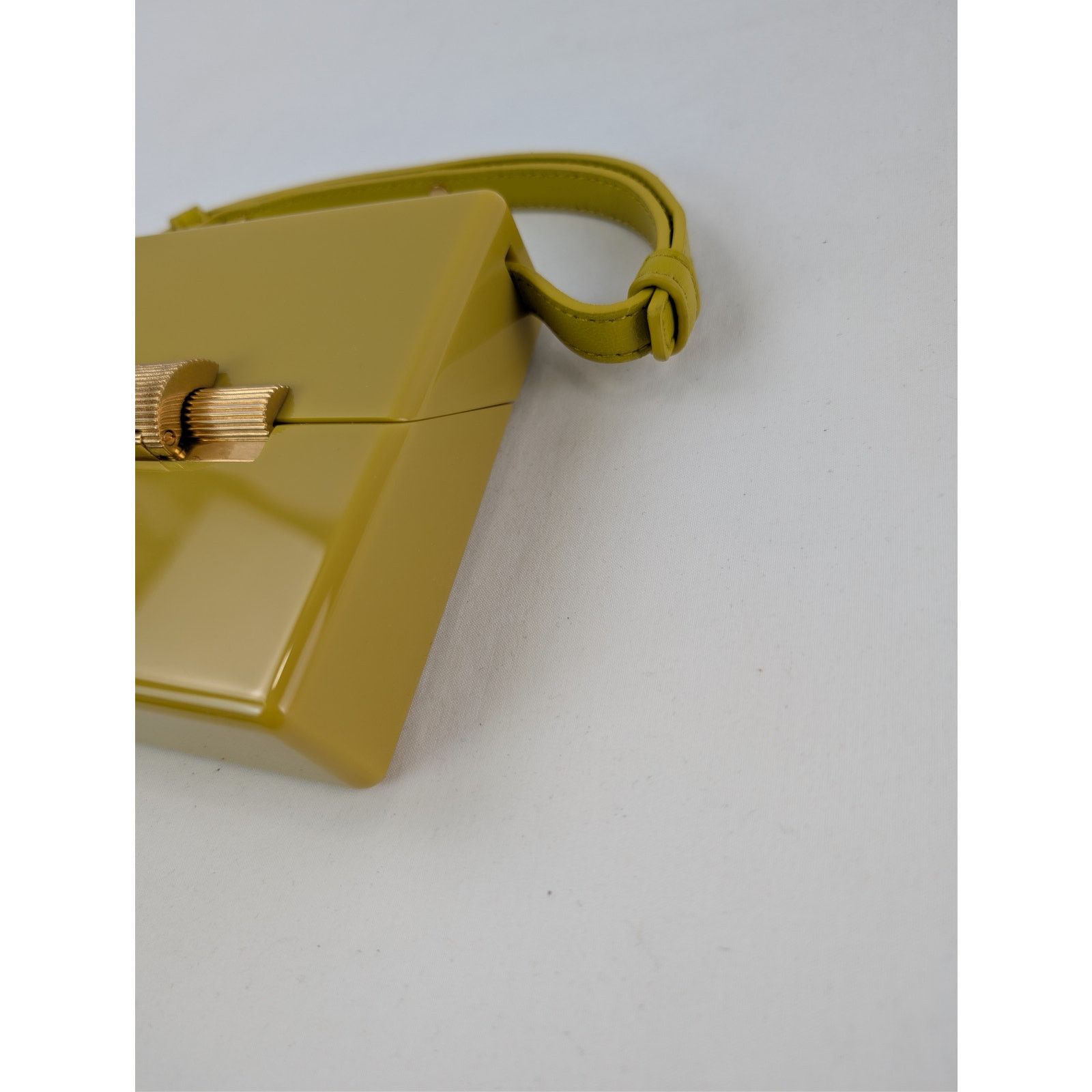 Bottega Veneta o1rshd1 Size: OS / Shiny Leather Mini Bag in Mirabelle-Gold Size ONE SIZE - 5 Thumbnail