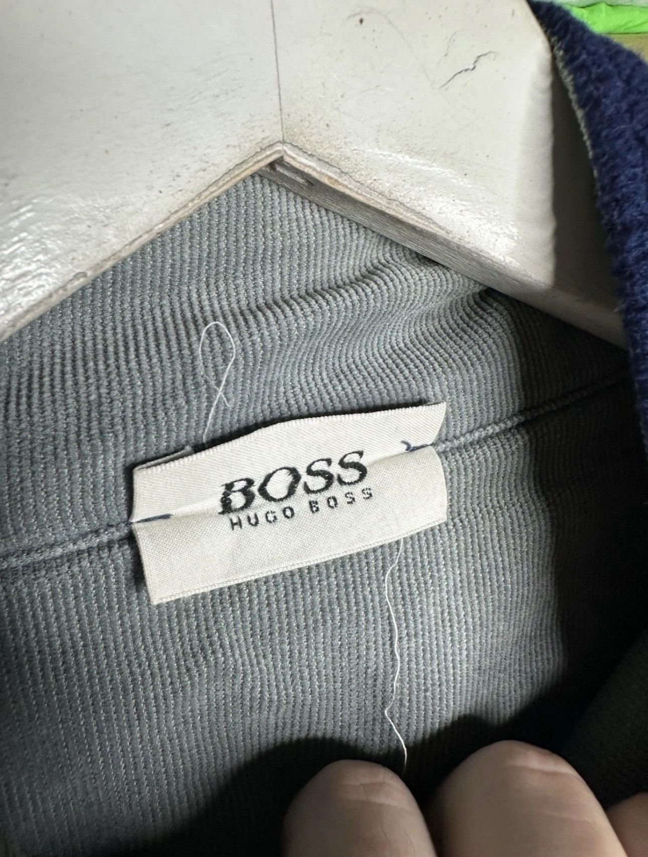 Hugo Boss Hugo Boss Fleece Zip 1/4 90's Vintage Y2k Rarest Sweatshirt Size US L / EU 52-54 / 3 - 4 Thumbnail