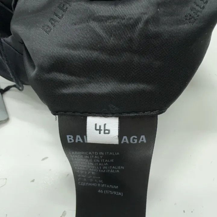 Balenciaga Balenciaga Black Loose Suit Jacket for Men 0079-2507 Size US L / EU 52-54 / 3 - 4 Thumbnail