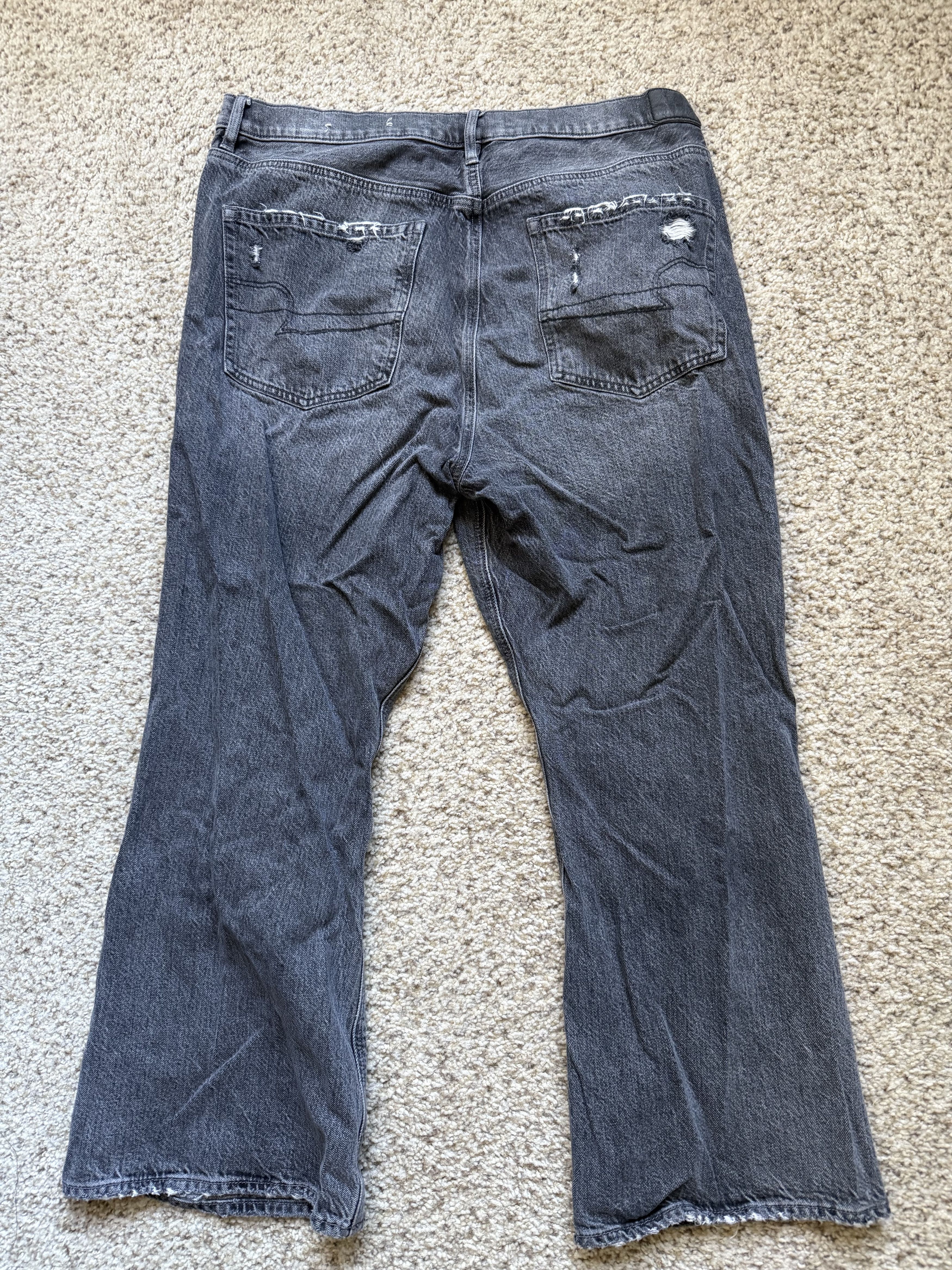 American Eagle Outfitters × Japanese Brand American Eagle distressed denim Size US 32 / EU 48 - 2 Thumbnail
