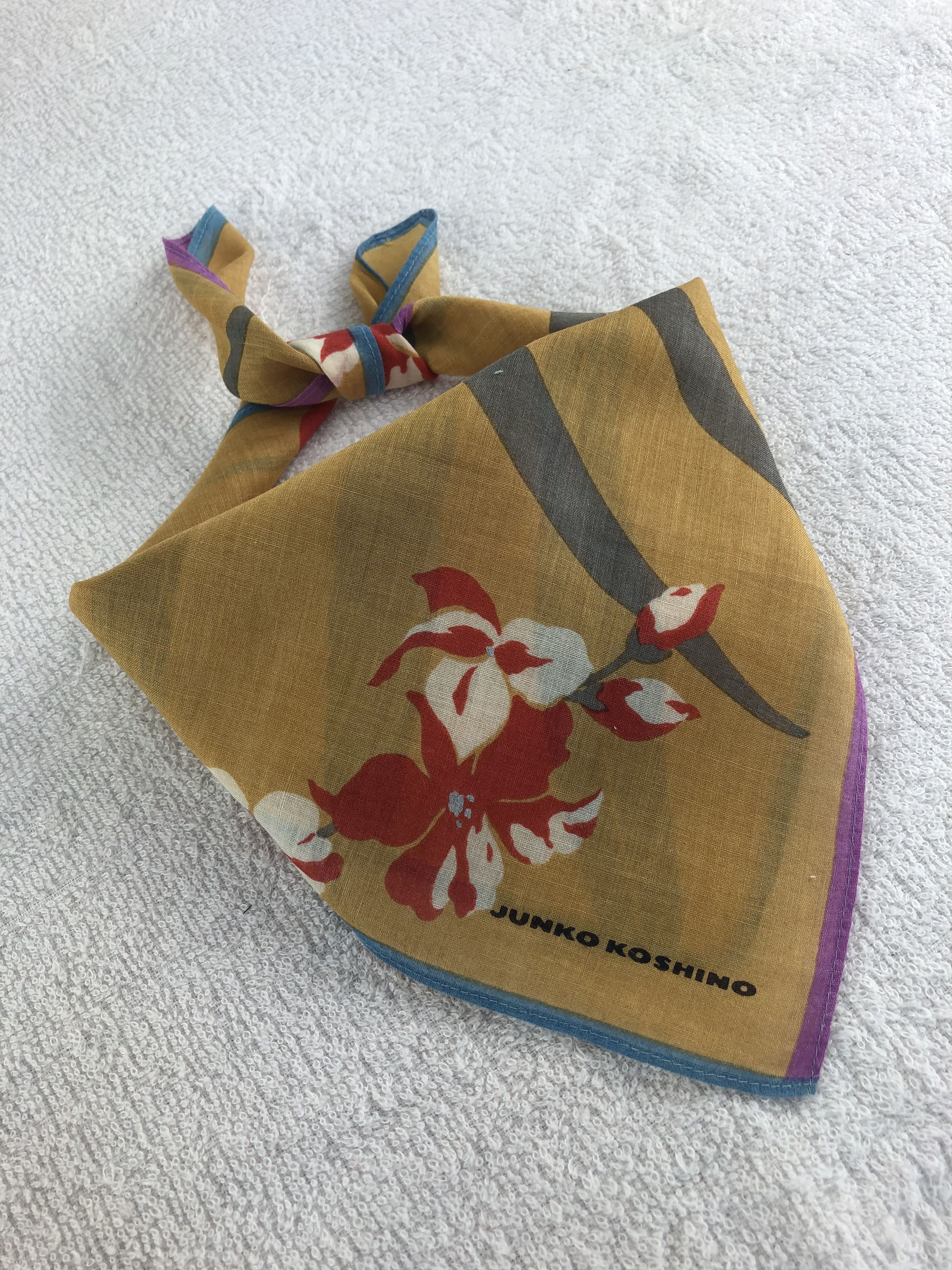 Junko Shimada Junko Koshino Handkerchief / Bandana / Neckerchief C061 Size ONE SIZE - 1 Thumbnail
