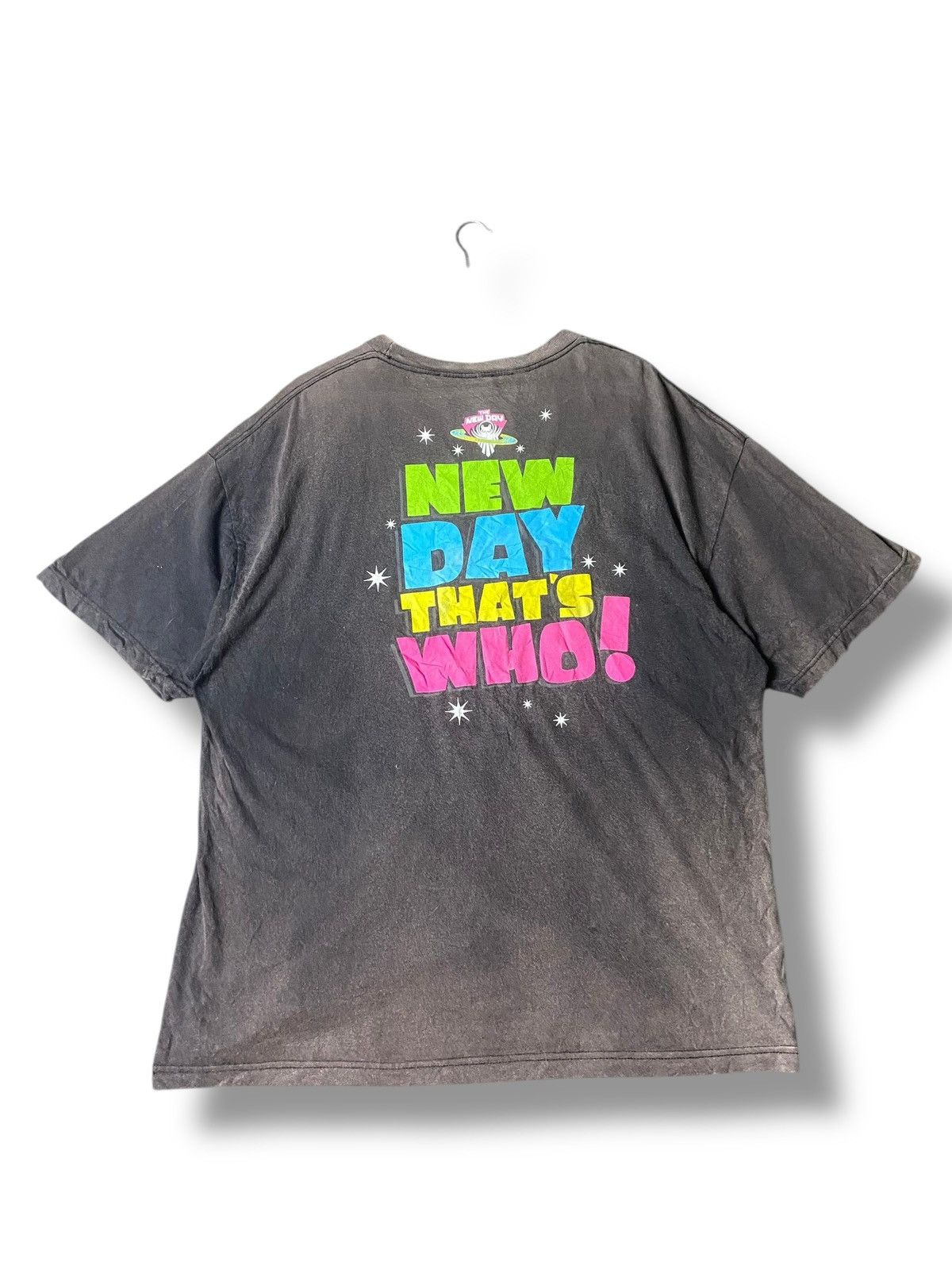 WWE WWE The New Day “Who?” Graphic Tshirt (168) Size US XL / EU 56 / 4 - 6 Thumbnail