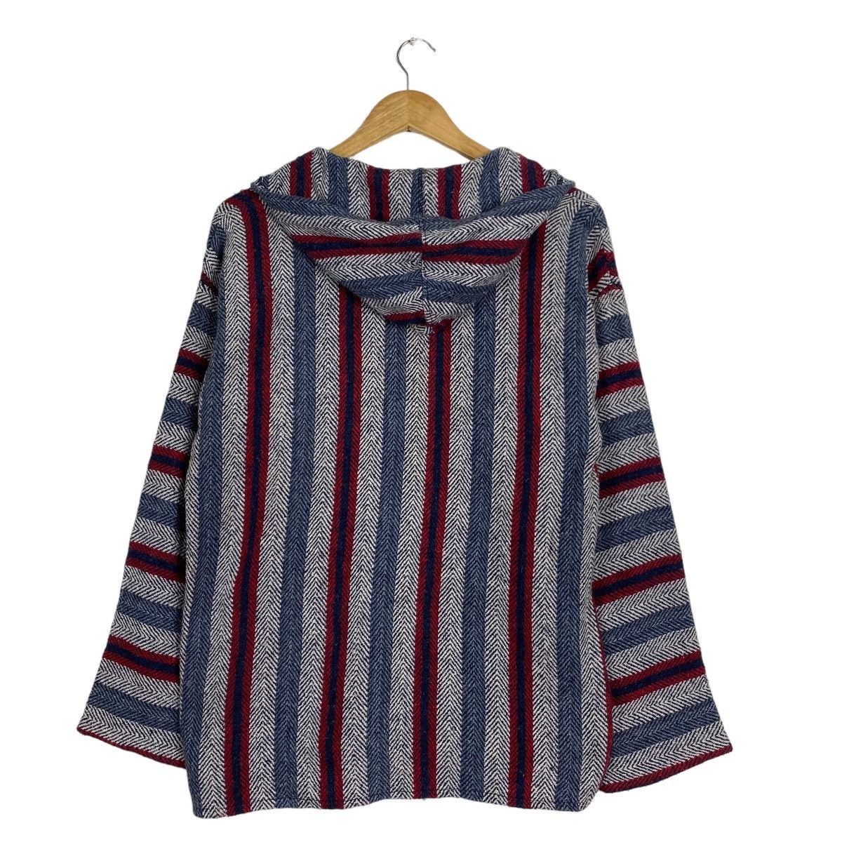 Vintage Salgado stripped baja hoodie unisex Size US S / EU 44-46 / 1 - 7 Thumbnail