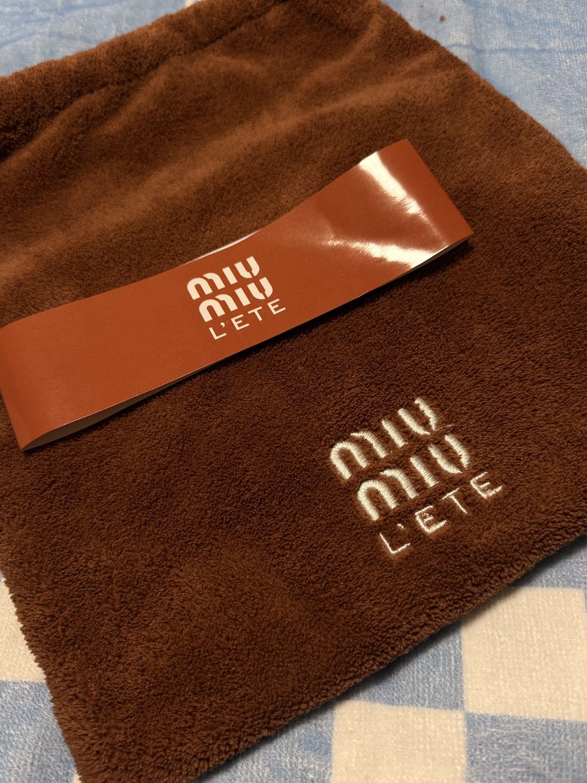 Miu Miu × New Balance Exclusive Miu Miu Checkers set Size ONE SIZE - 2 Thumbnail