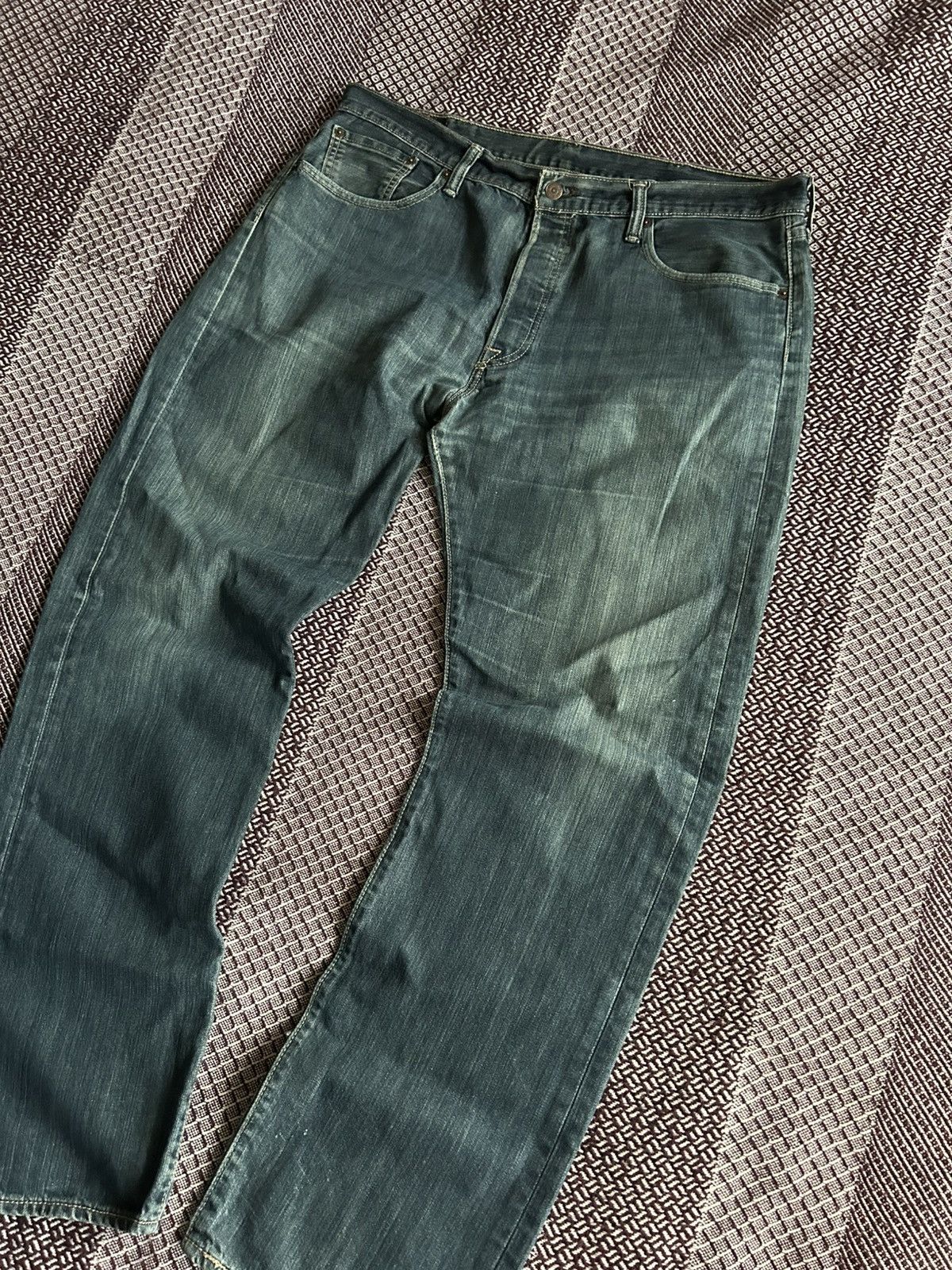 Levi's Vintage Levis Faded Jeans Washed Denim Mens Size W38 L32 Y2K Size US 38 / EU 54 - 7 Thumbnail