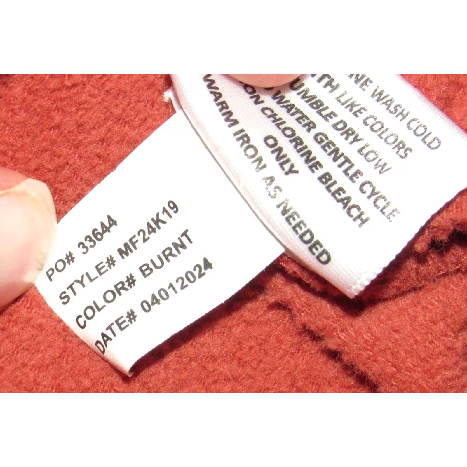 Peter Millar PETER MILLAR Burnt Orange Lava Wash 1/4 Zip Sweater Large Men's XL? Size US L / EU 52-54 / 3 - 4 Thumbnail