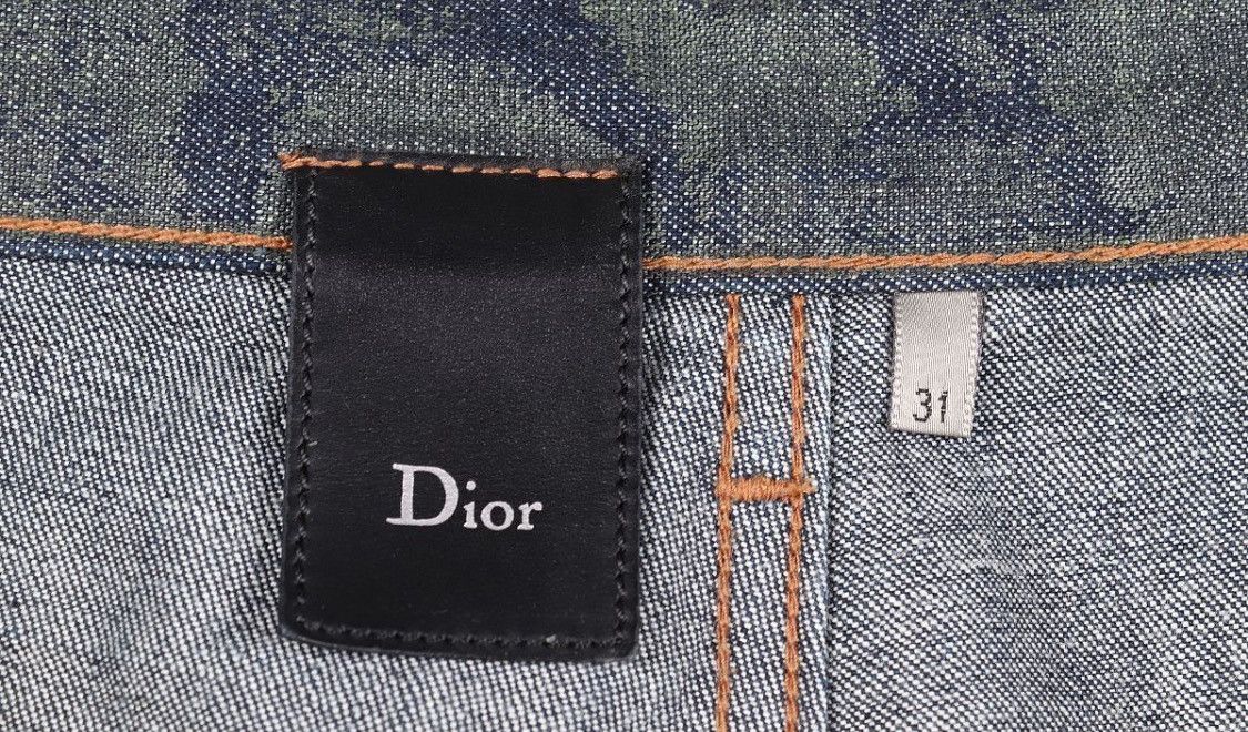 Dior Dior Homme Waxed Japan Denim Jeans Size US 31 - 7 Thumbnail