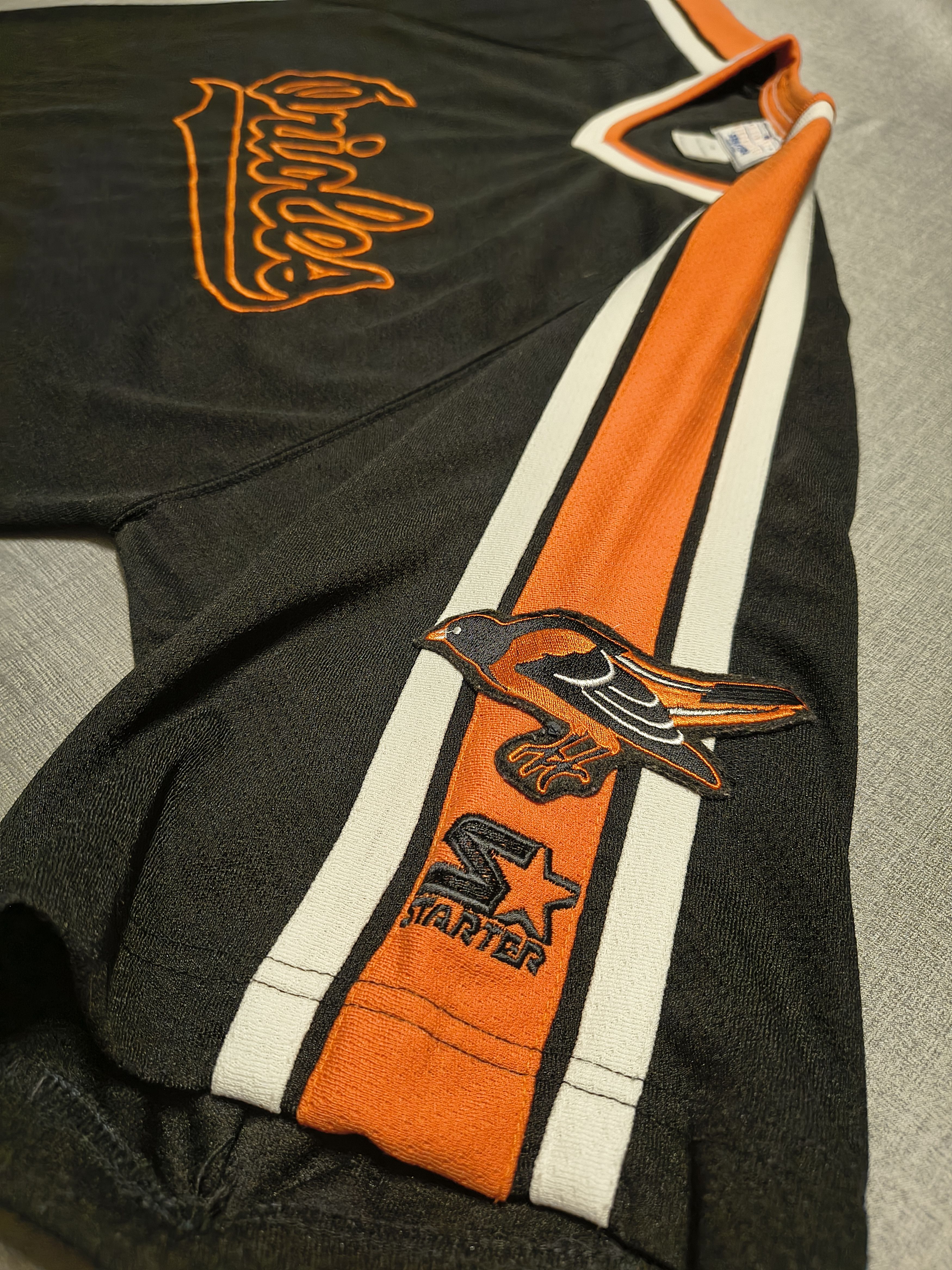 Starter Vintage Baltimore Orioles Starter "Genuine Merchandise" Size US XL / EU 56 / 4 - 4 Thumbnail