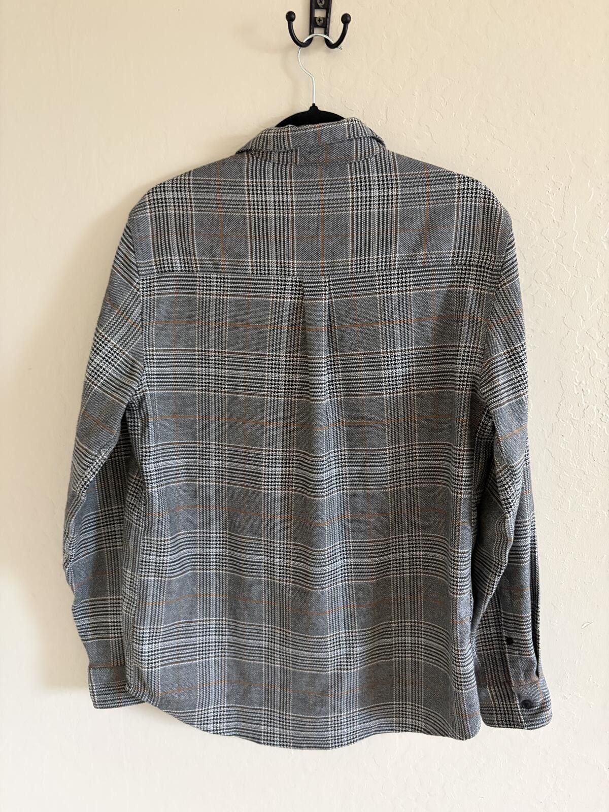 Topman Topman Gray Plaid Shirt button down Size US M / EU 48-50 / 2 - 6 Thumbnail