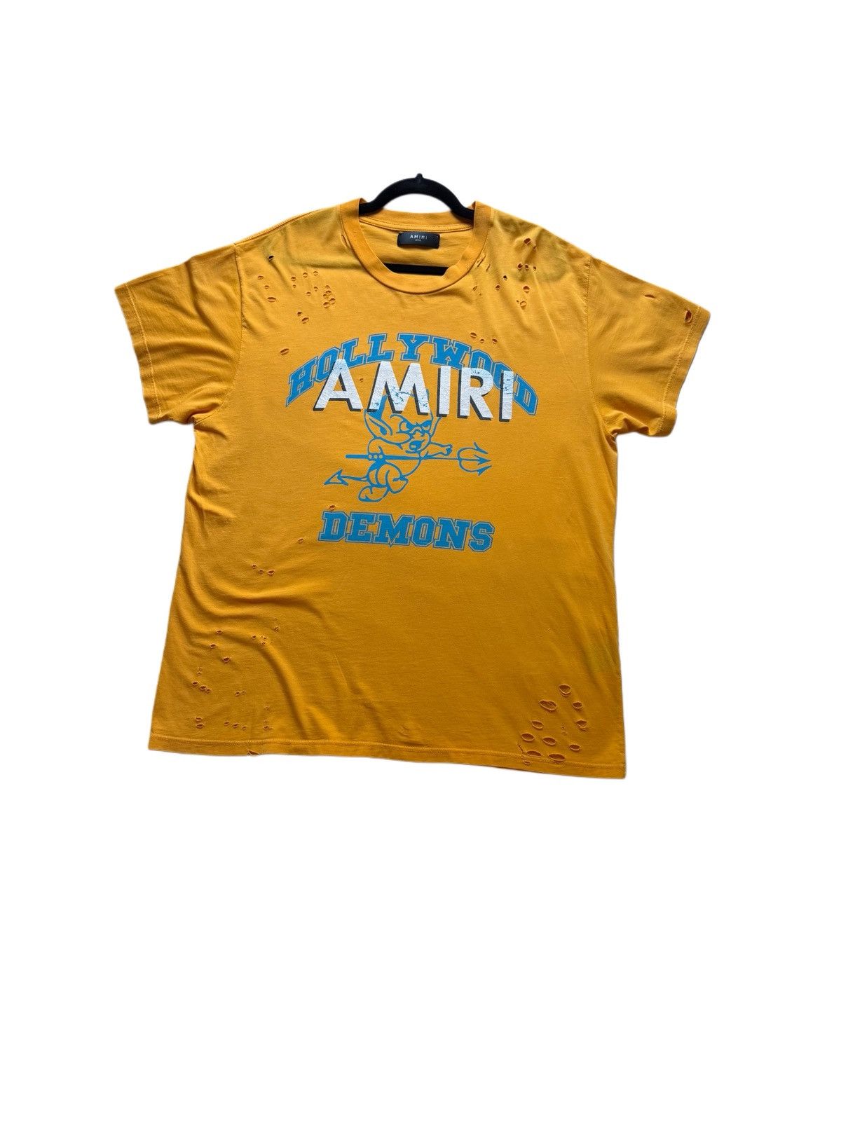 Amiri Amiri Graphic Print Crew Neck T-Shirt Size US L / EU 52-54 / 3 - 1 Thumbnail