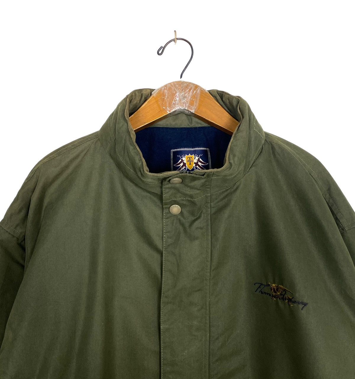 Burberry Rare‼️ Thomas Burberry Jacket Hoodie Size US XL / EU 56 / 4 - 4 Thumbnail