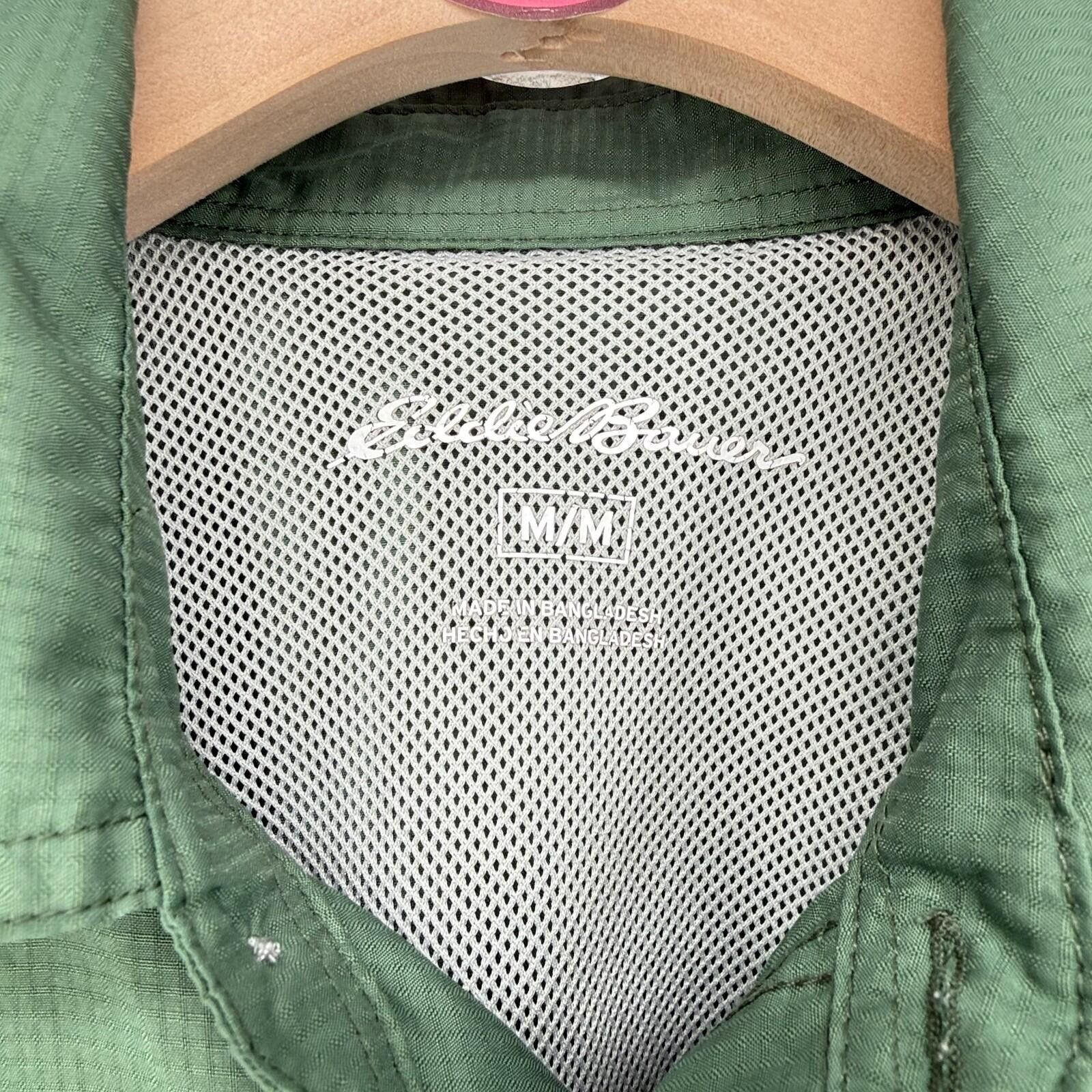 Eddie Bauer Eddie Bauer Shirt Green Lightweight Tech Woven Summer Mens M Size US M / EU 48-50 / 2 - 4 Thumbnail