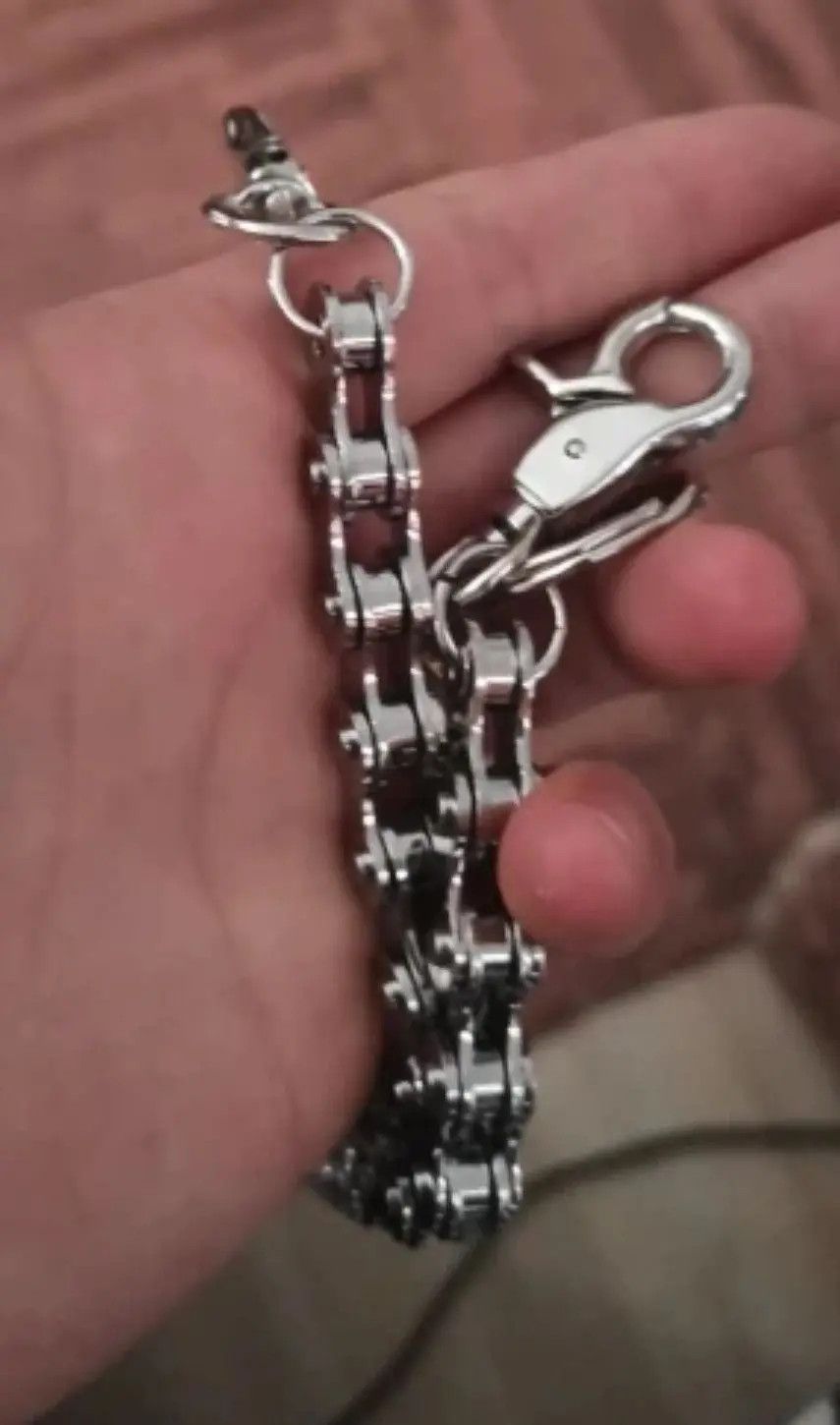 Jewelry 63cm Biker Chain Wallet Chain Size ONE SIZE - 3 Thumbnail