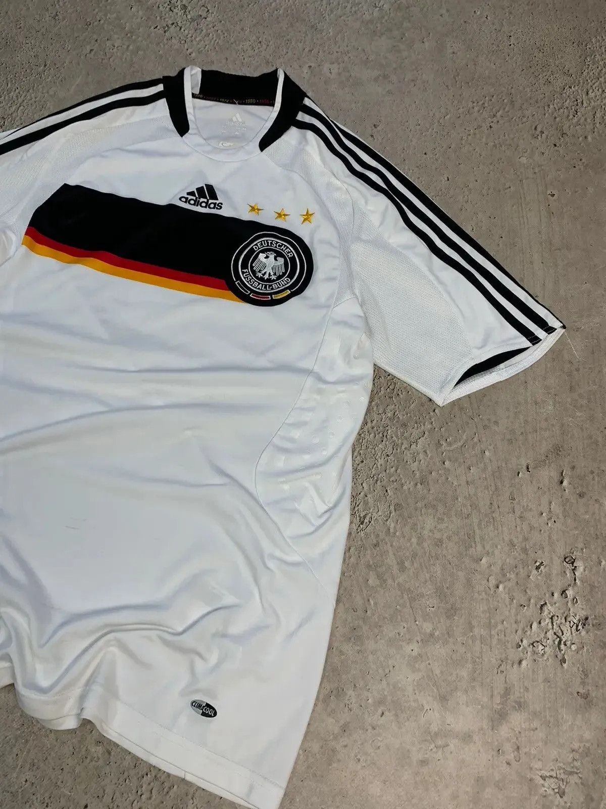Adidas × Vintage Vintage Y2K blokecore 2008/9 Adidas Germany jersey Soccer Size US M / EU 48-50 / 2 - 3 Thumbnail