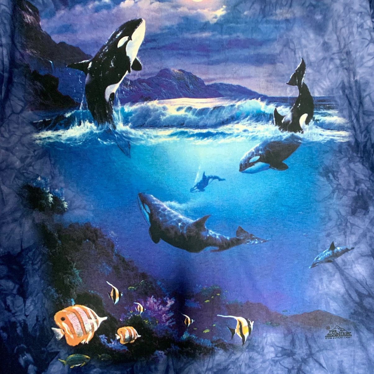 The Mountain Rare Vintage Tie Dyed Graphic Tee Size US L / EU 52-54 / 3 - 2 Thumbnail