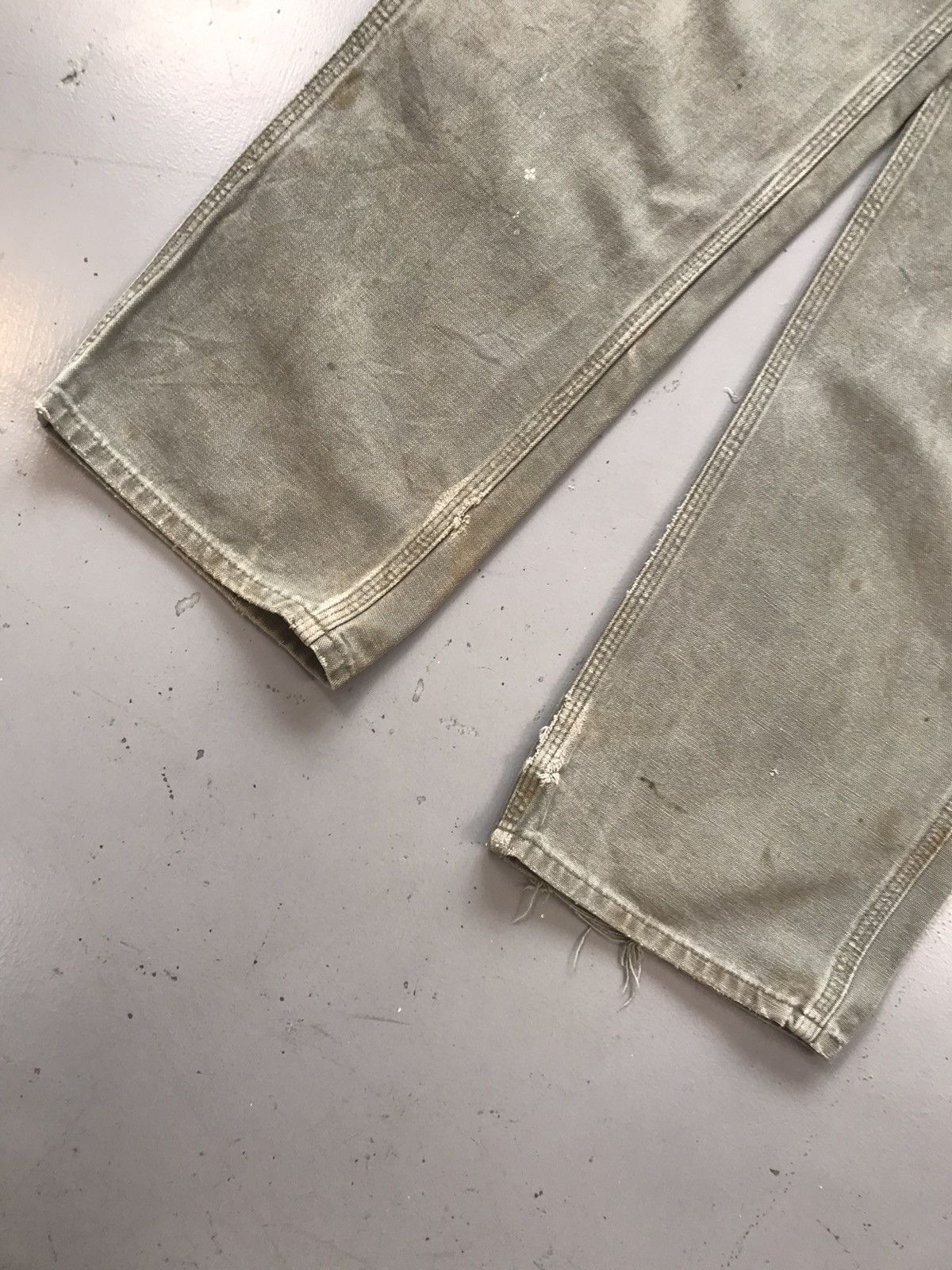 Carhartt × Vintage Vintage Carhartt B11 moss green denim pant Size US 34 / EU 50 - 3 Thumbnail