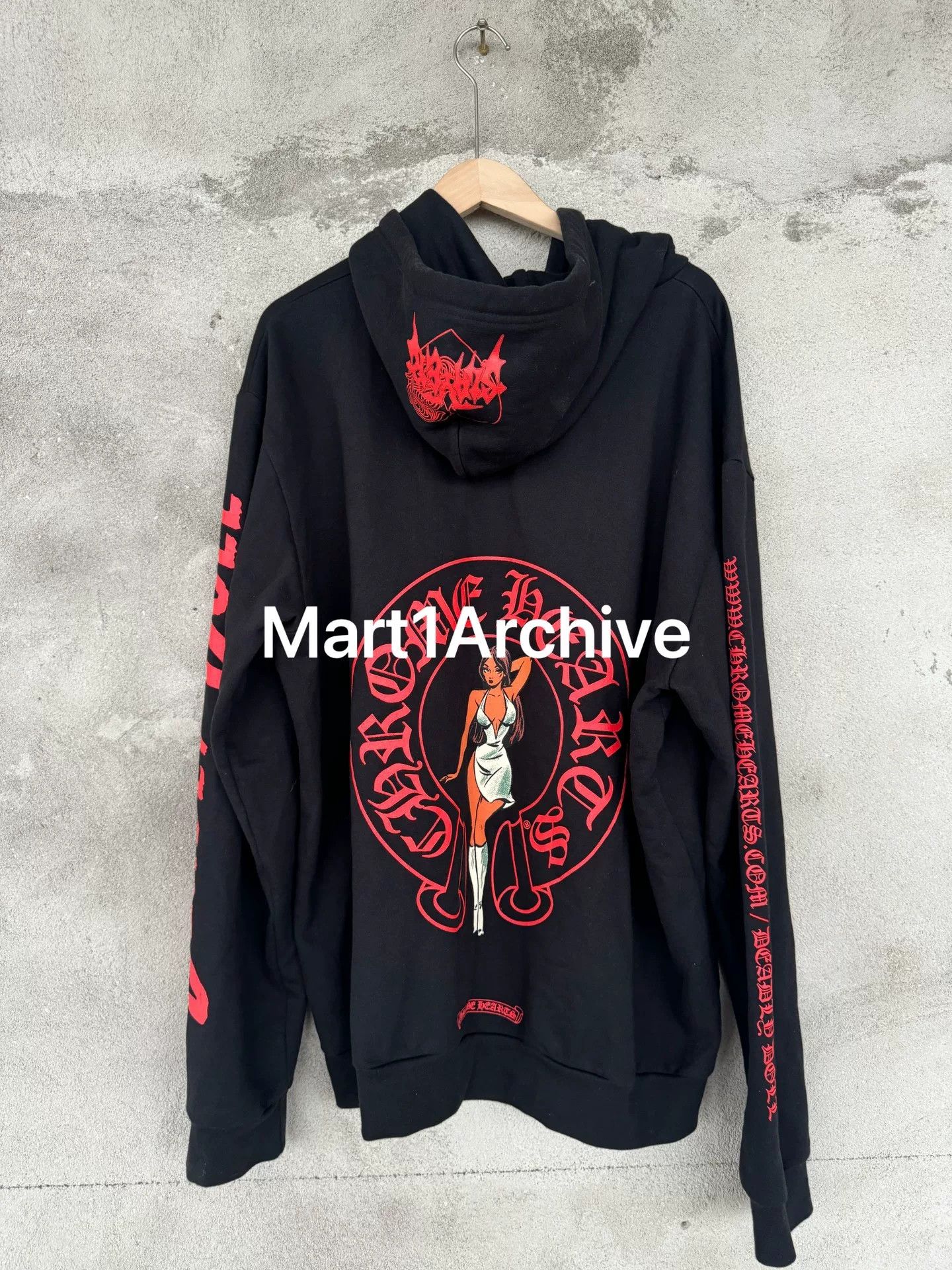 Chrome Hearts Deadly Doll Collab Hoodie