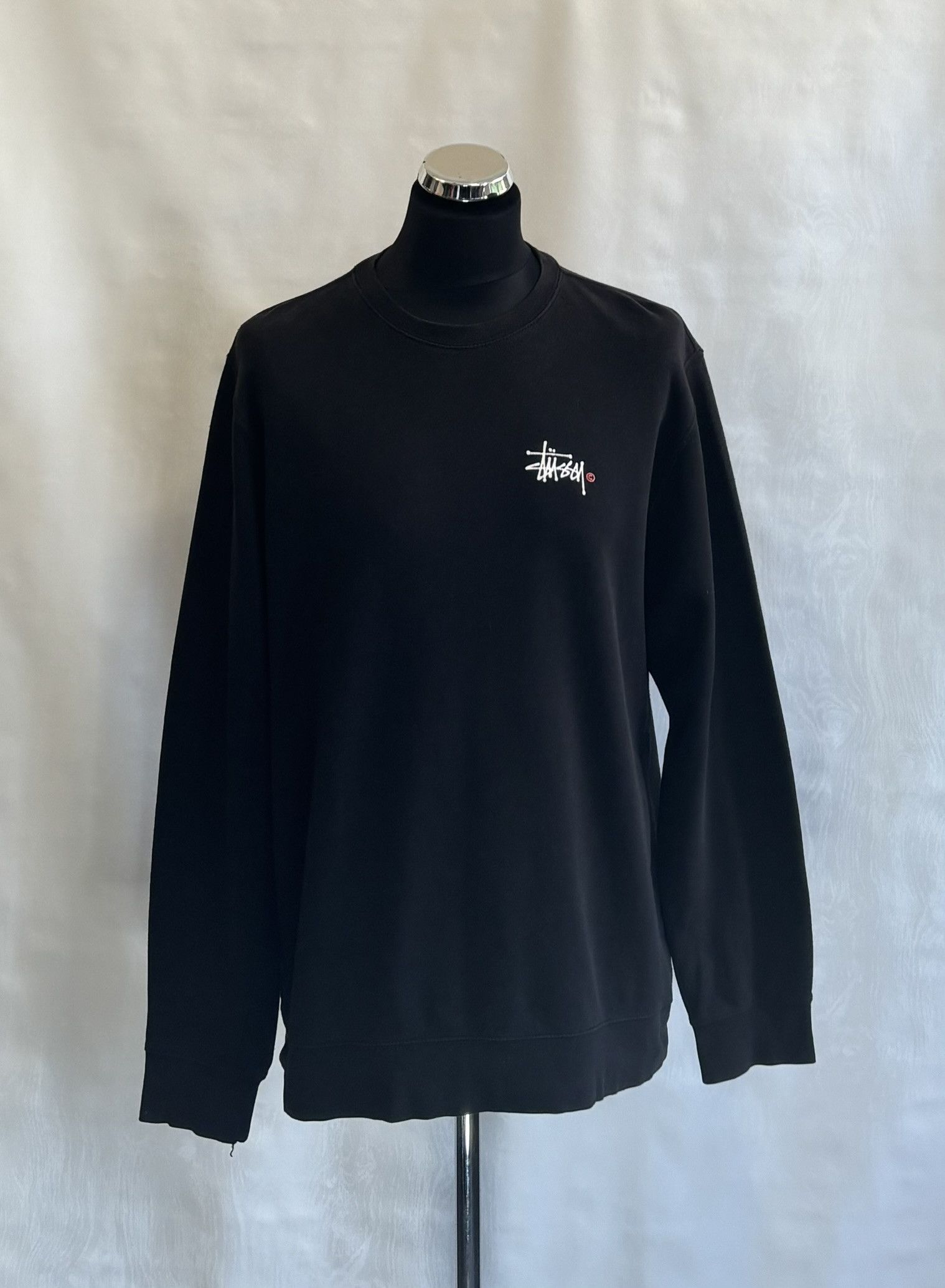 Stussy Stussy Basic Crew sweatshirt size XL Size US XL / EU 56 / 4 - 1 Thumbnail