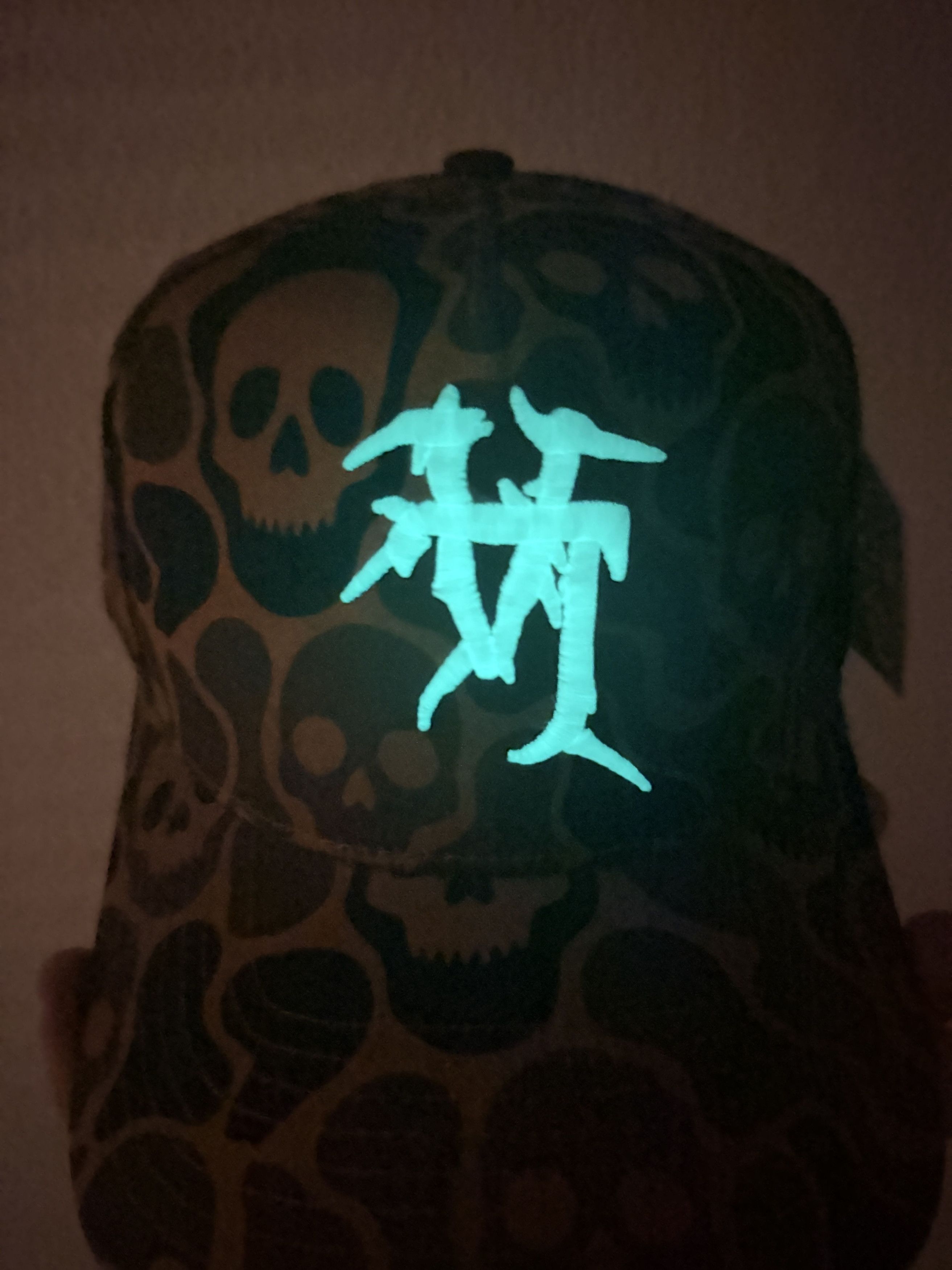 Other Kill The Hype SnapBack Hat Skull Camouflage Luminous Logo Size ONE SIZE - 3 Thumbnail