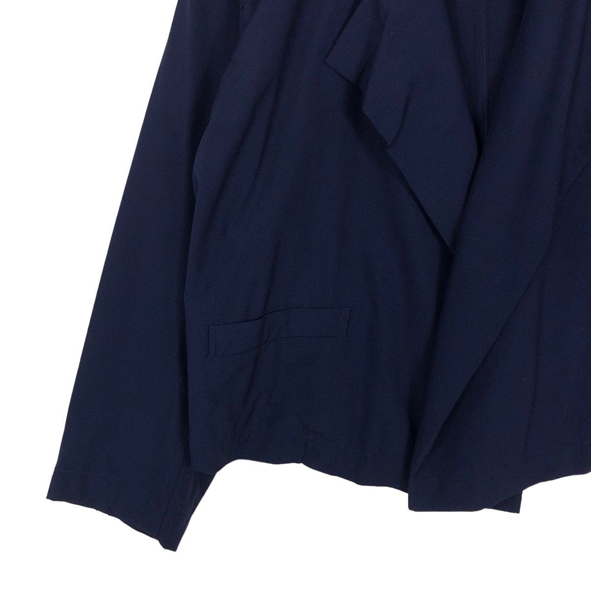 Issey Miyake 🔥Cropped Bomber Jacket Buttonless Double Breast Plantation Size US M / EU 48-50 / 2 - 4 Thumbnail